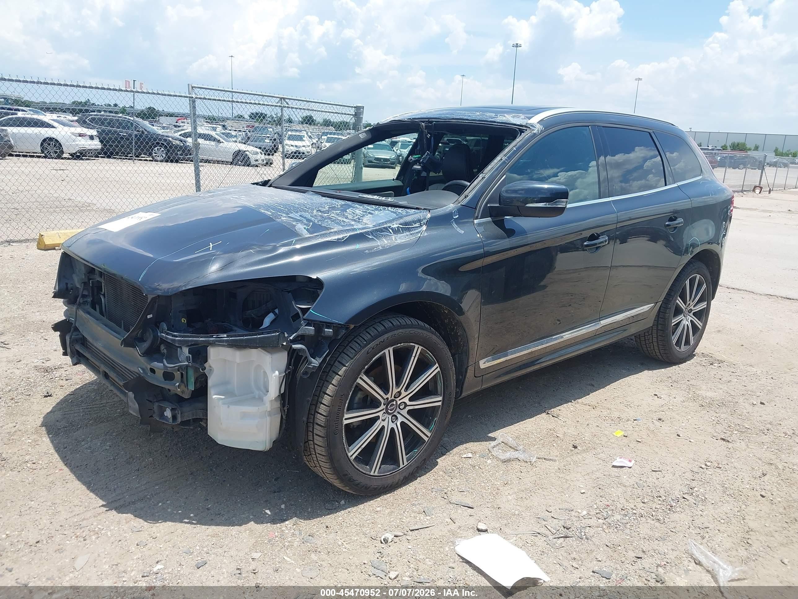 2015 Volvo Xc60 T6 Platinum Gray vin: YV449MDM0F2758989