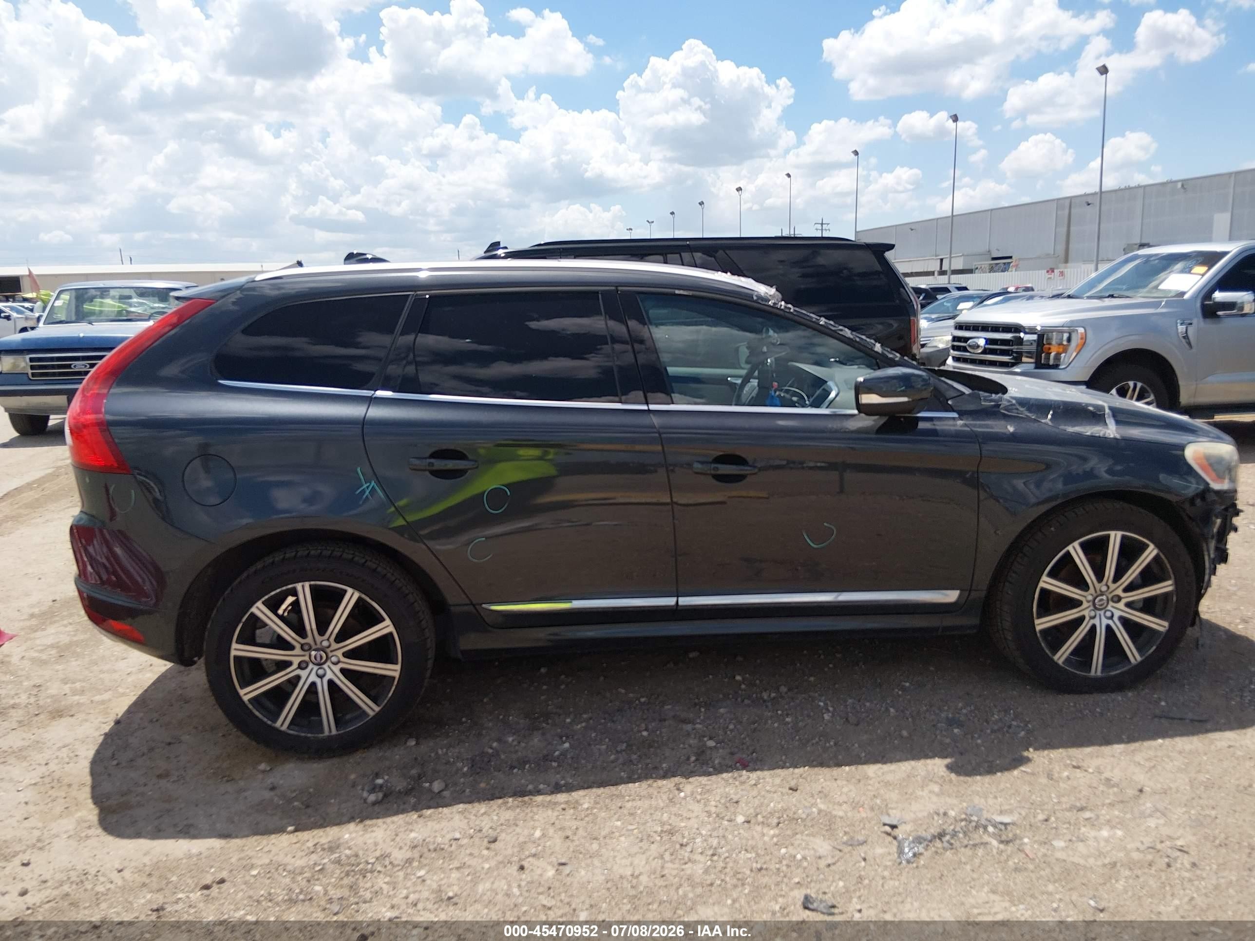 2015 Volvo Xc60 T6 Platinum Gray vin: YV449MDM0F2758989