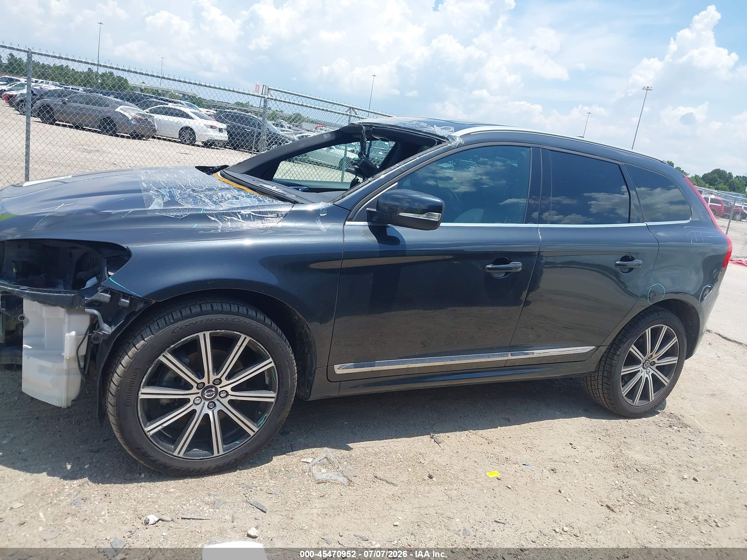 2015 Volvo Xc60 T6 Platinum Gray vin: YV449MDM0F2758989