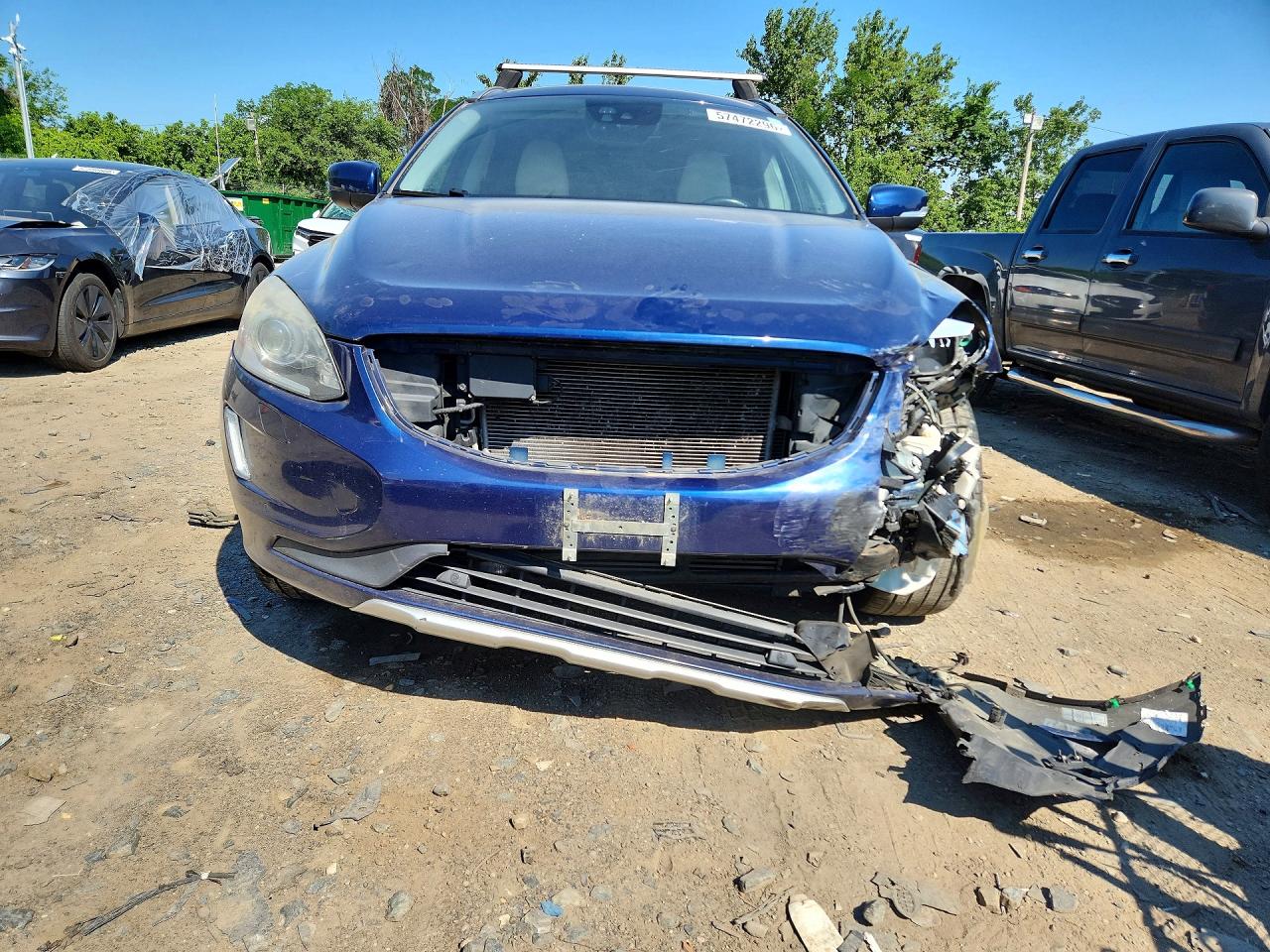 2015 Volvo Xc60 T6 Platinum Blue vin: YV449MDV4F2710565