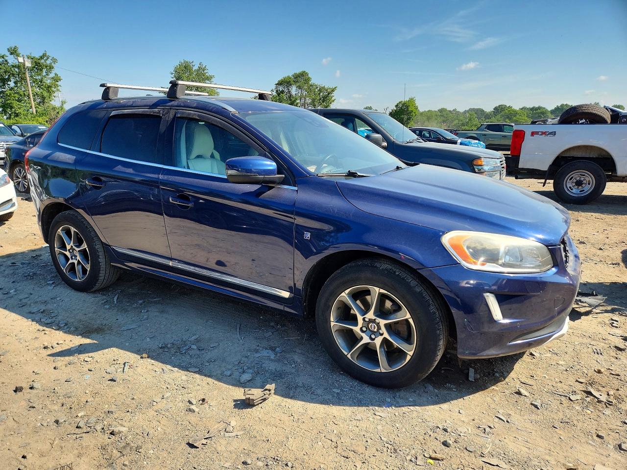 2015 Volvo Xc60 T6 Platinum Blue vin: YV449MDV4F2710565