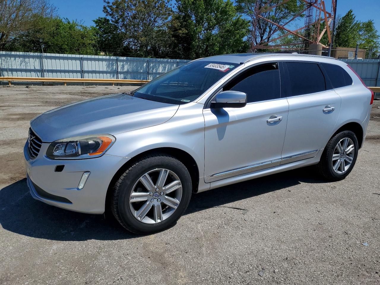 2016 Volvo Xc60 T6 Platinum Silver vin: YV449MRM3G2879204