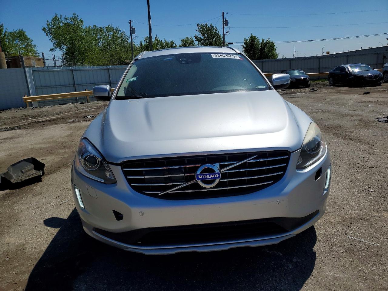 2016 Volvo Xc60 T6 Platinum Silver vin: YV449MRM3G2879204