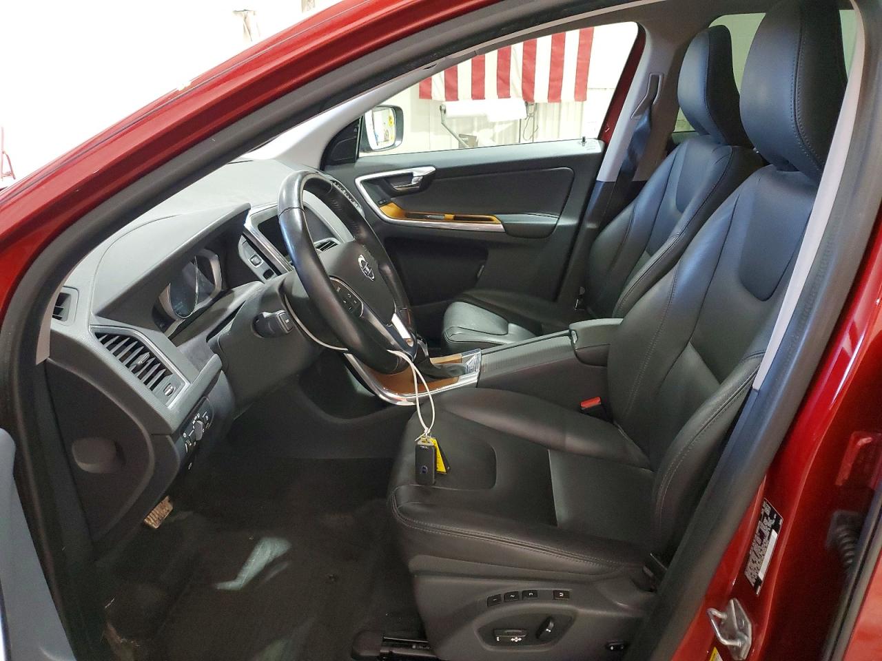 2017 Volvo Xc60 T6 Inscription Red vin: YV449MRU4H2145592