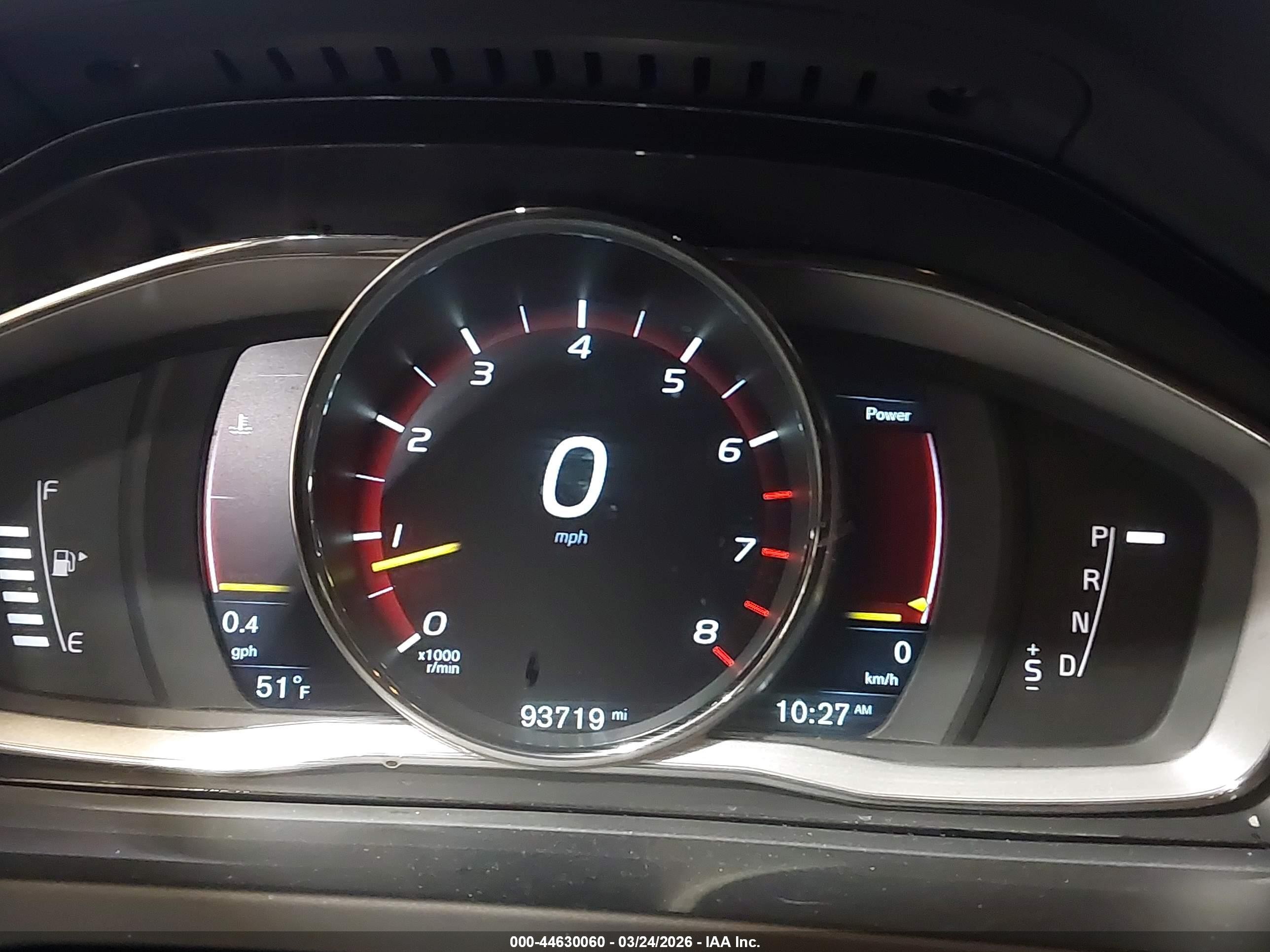 2015 Volvo V60 Cross Country T5 White vin: YV4612HK3F1001135