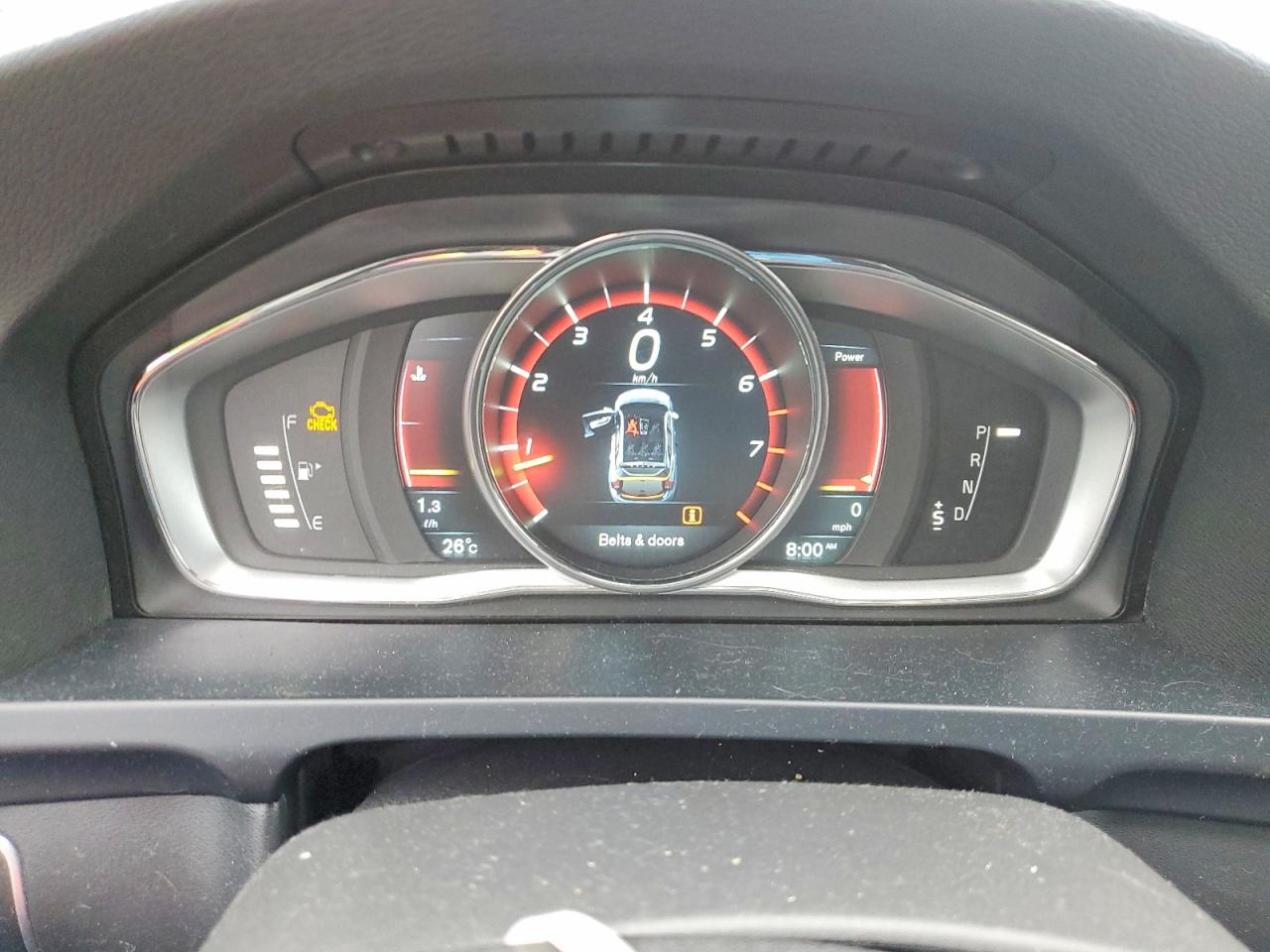 2015 Volvo V60 Cross Country Platinum Charcoal vin: YV4612HM4F1000870