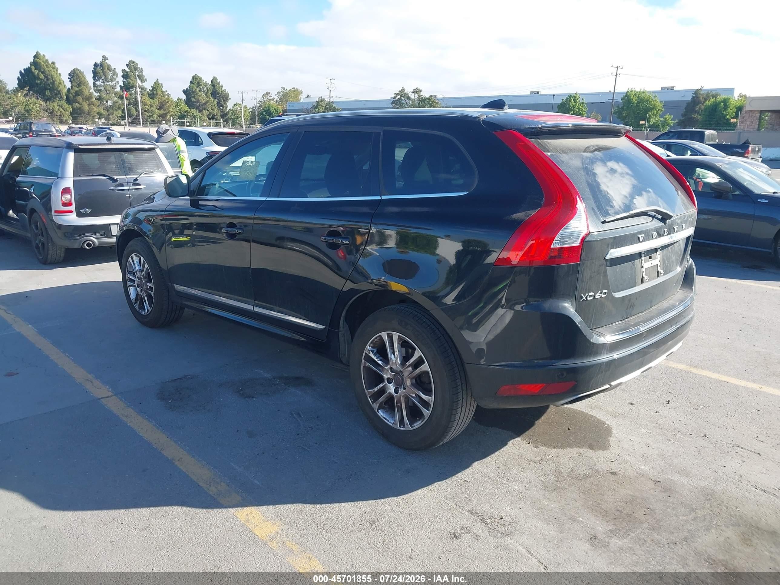 2015 Volvo Xc60 T5/t5 Premier Black vin: YV4612RK1F2759984