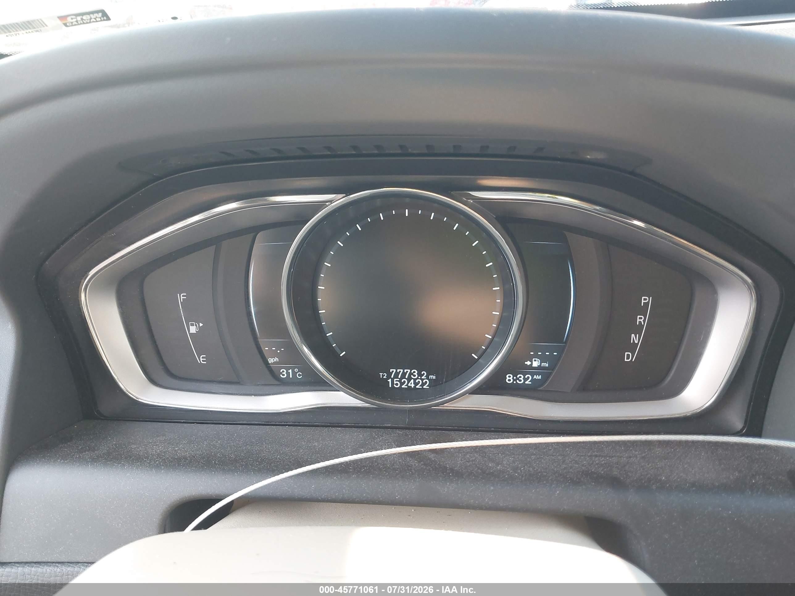 2015 Volvo Xc60 T5/t5 Premier White vin: YV4612RK2F2634198