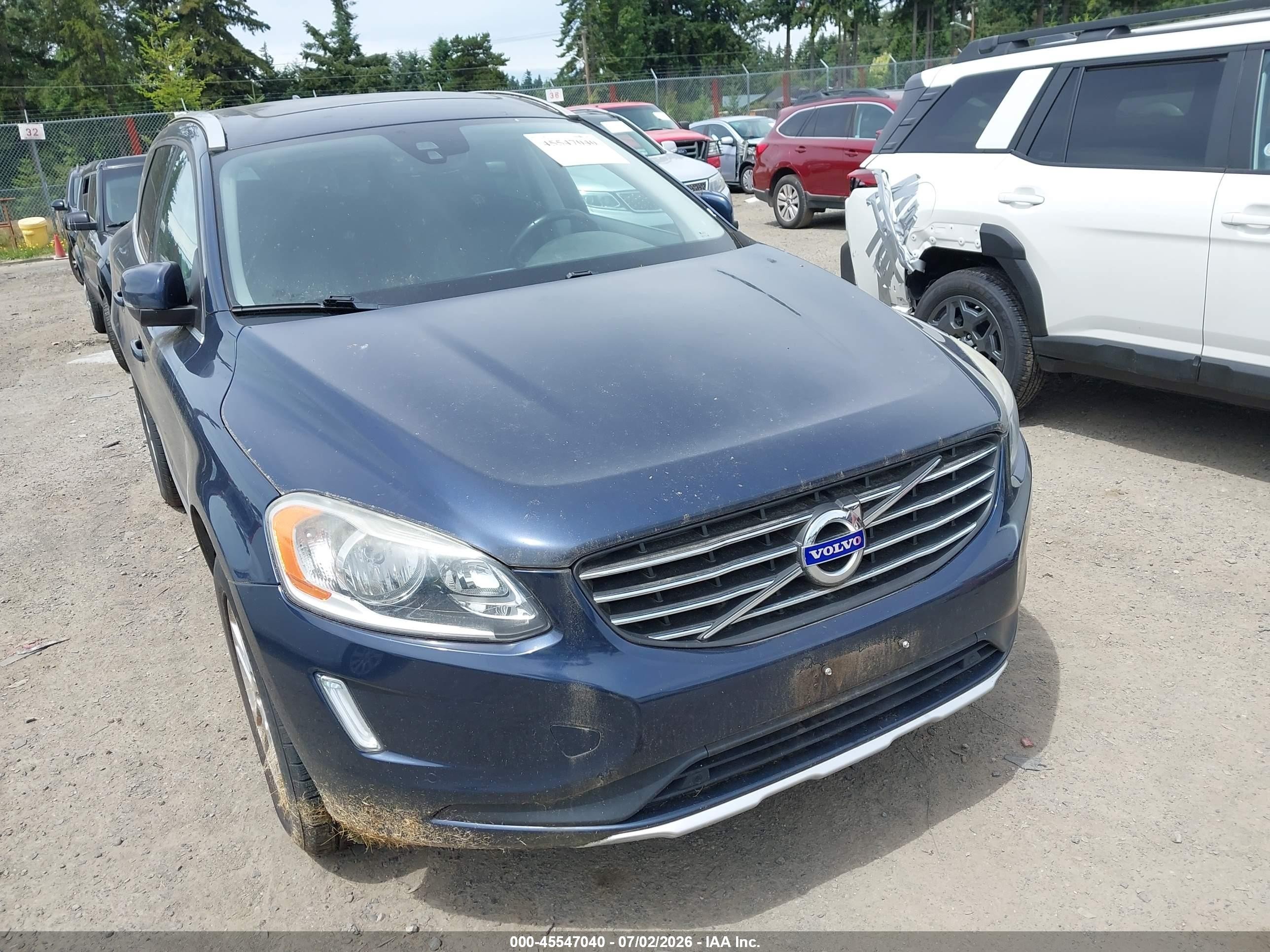2015 Volvo Xc60 T5/t5 Premier Blue vin: YV4612RK3F2635778