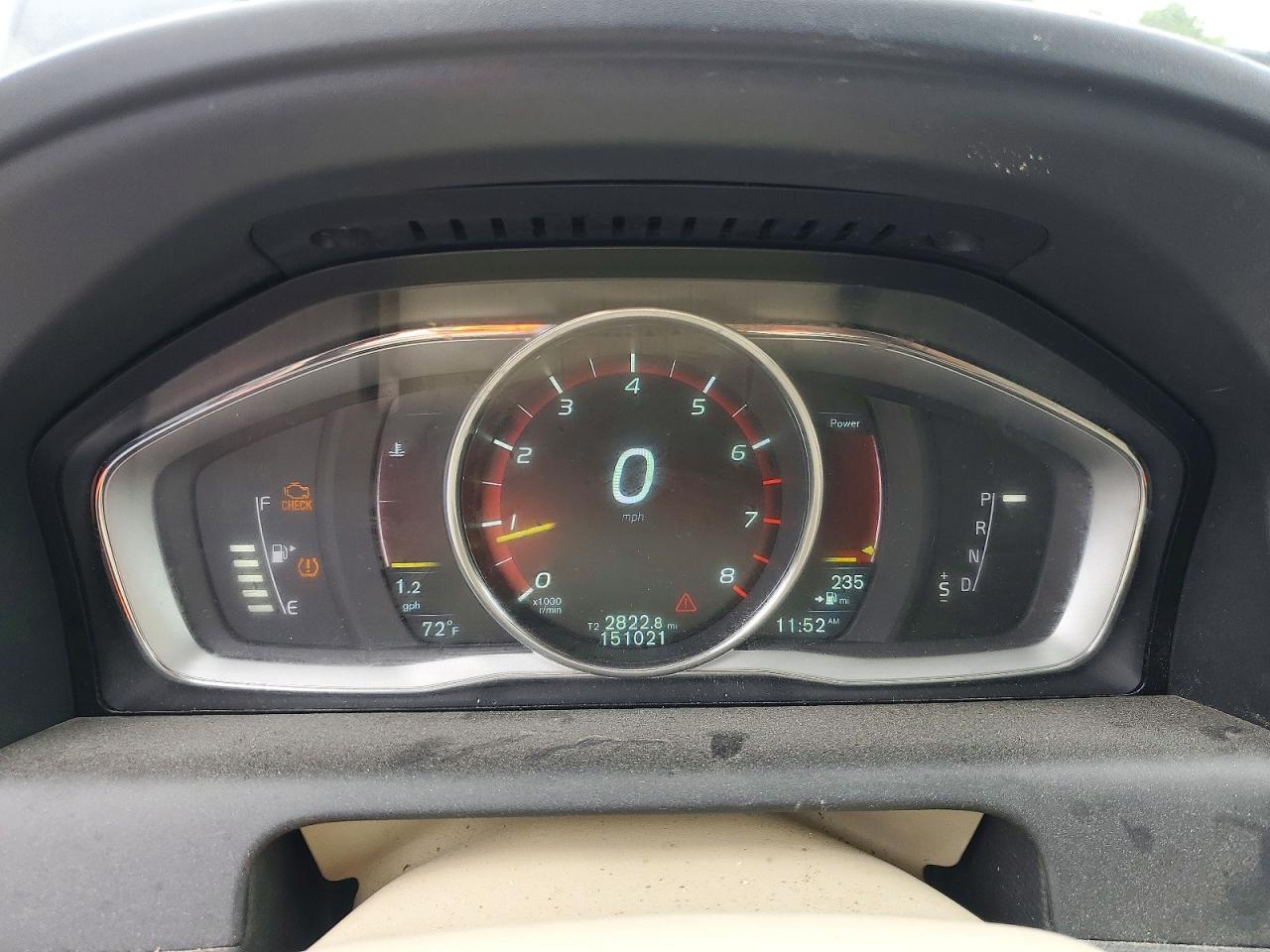 2015 Volvo Xc60 T5 Premier Black vin: YV4612RK3F2670336