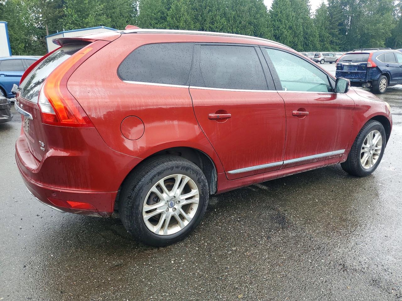 2015 Volvo Xc60 T5 Premier Burgundy vin: YV4612RK5F2642280