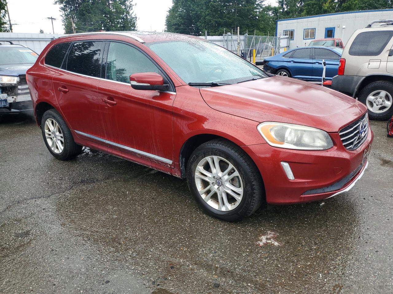 2015 Volvo Xc60 T5 Premier Burgundy vin: YV4612RK5F2642280