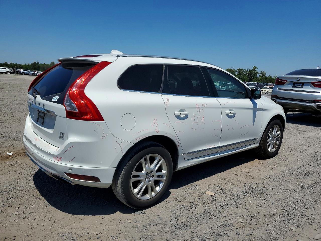 2015 Volvo Xc60 T5 Premier White vin: YV4612RK5F2719228
