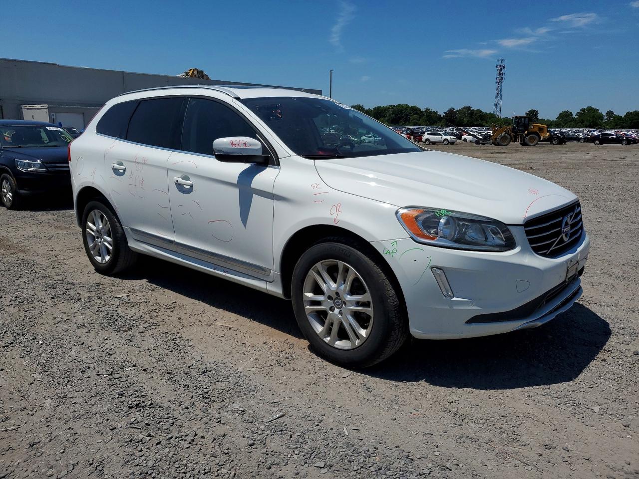 2015 Volvo Xc60 T5 Premier White vin: YV4612RK5F2719228