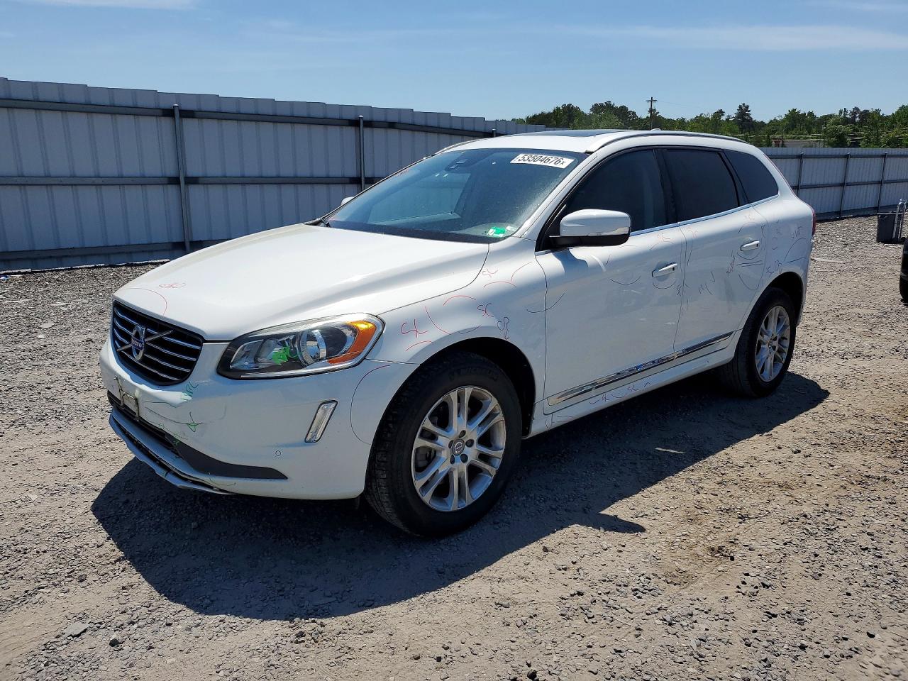 2015 Volvo Xc60 T5 Premier White vin: YV4612RK5F2719228