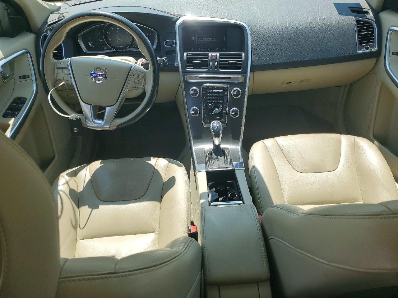 2015 Volvo Xc60 T5 Premier White vin: YV4612RK7F2673871