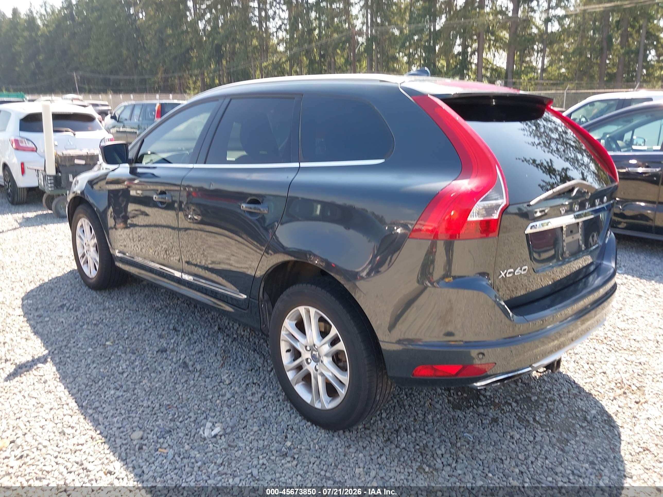 2015 Volvo Xc60 T5/t5 Premier Black vin: YV4612RK7F2717836