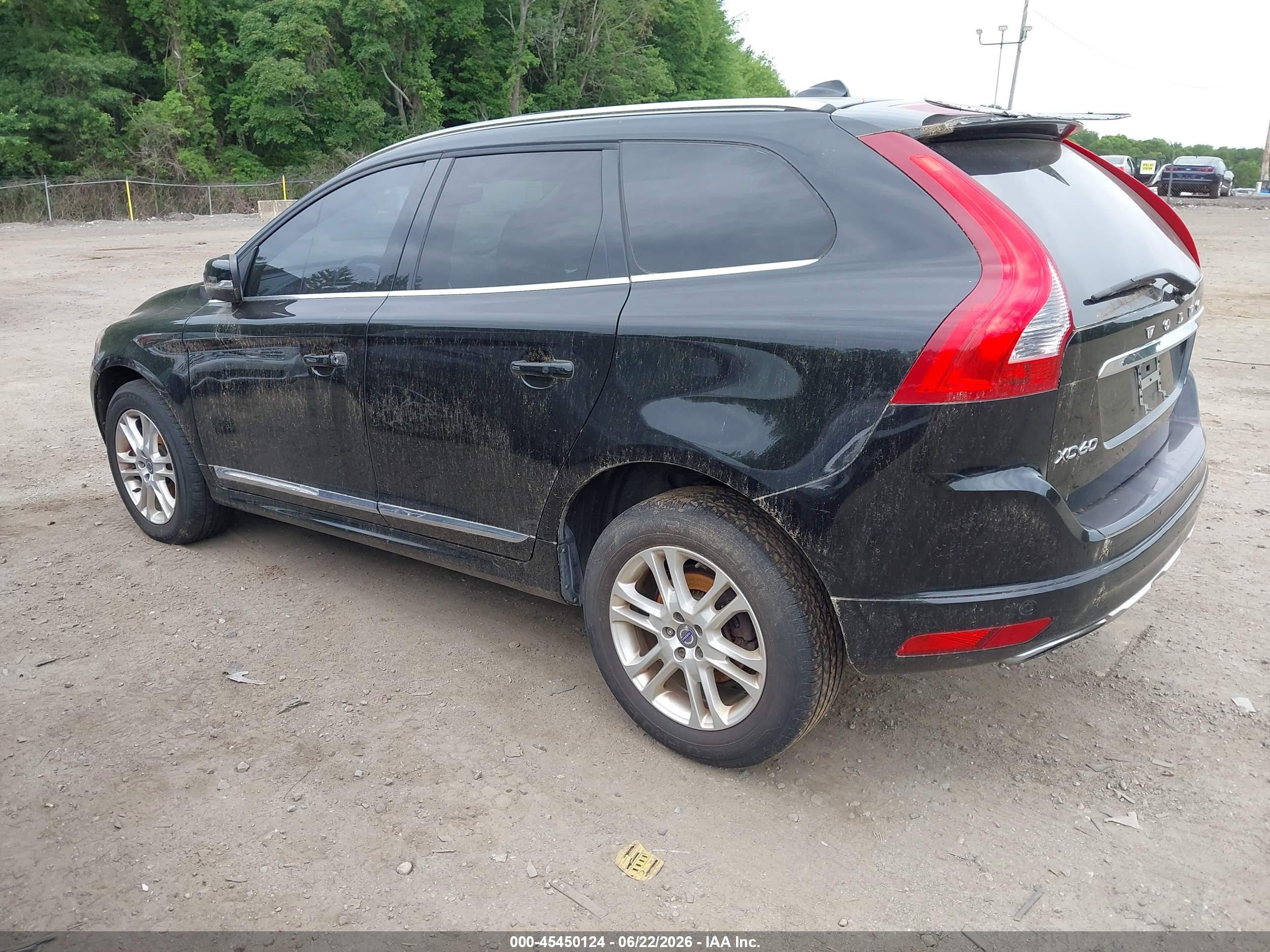 2015 Volvo Xc60 T5/t5 Premier Black vin: YV4612RK7F2757267