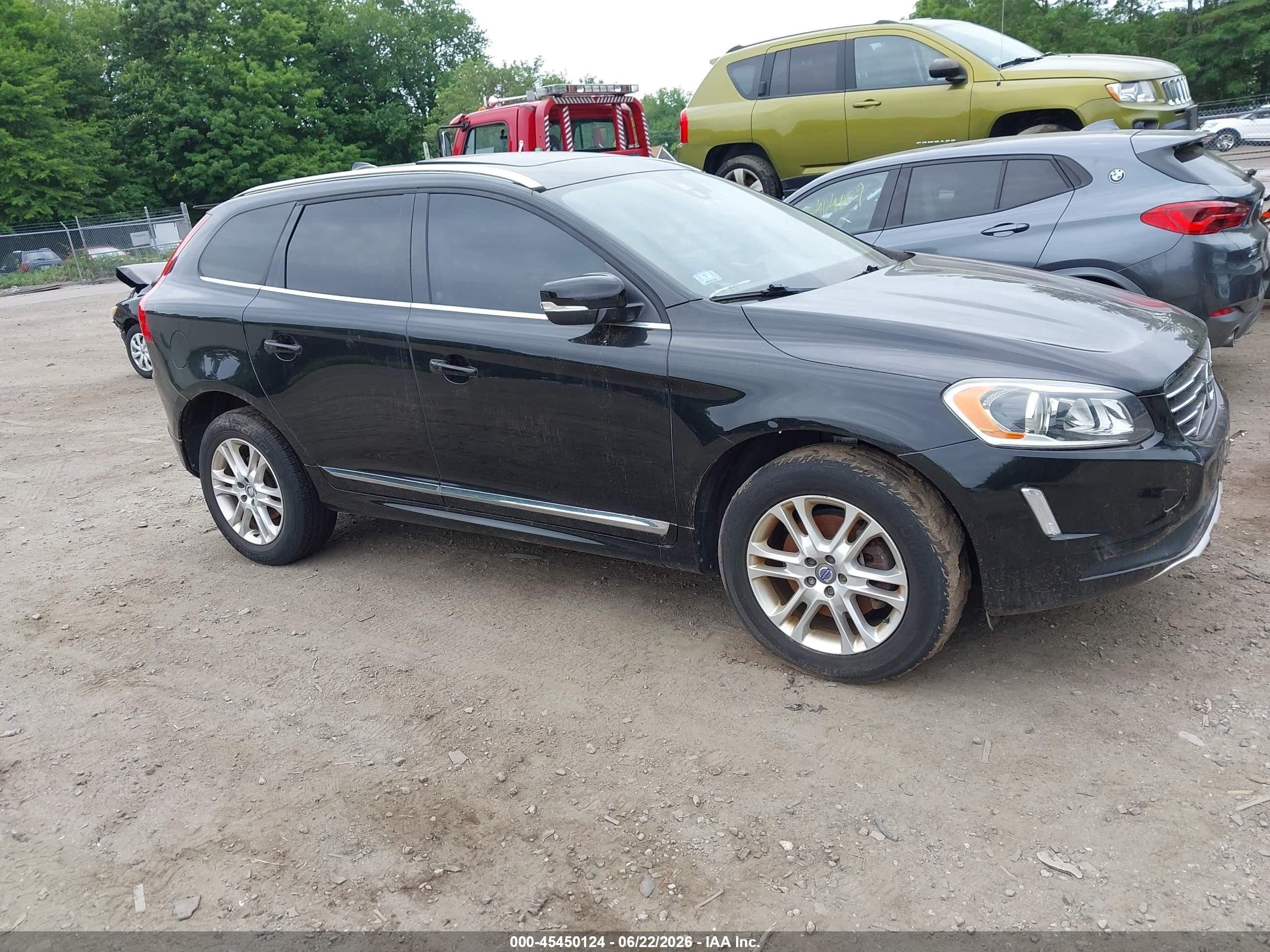 2015 Volvo Xc60 T5/t5 Premier Black vin: YV4612RK7F2757267