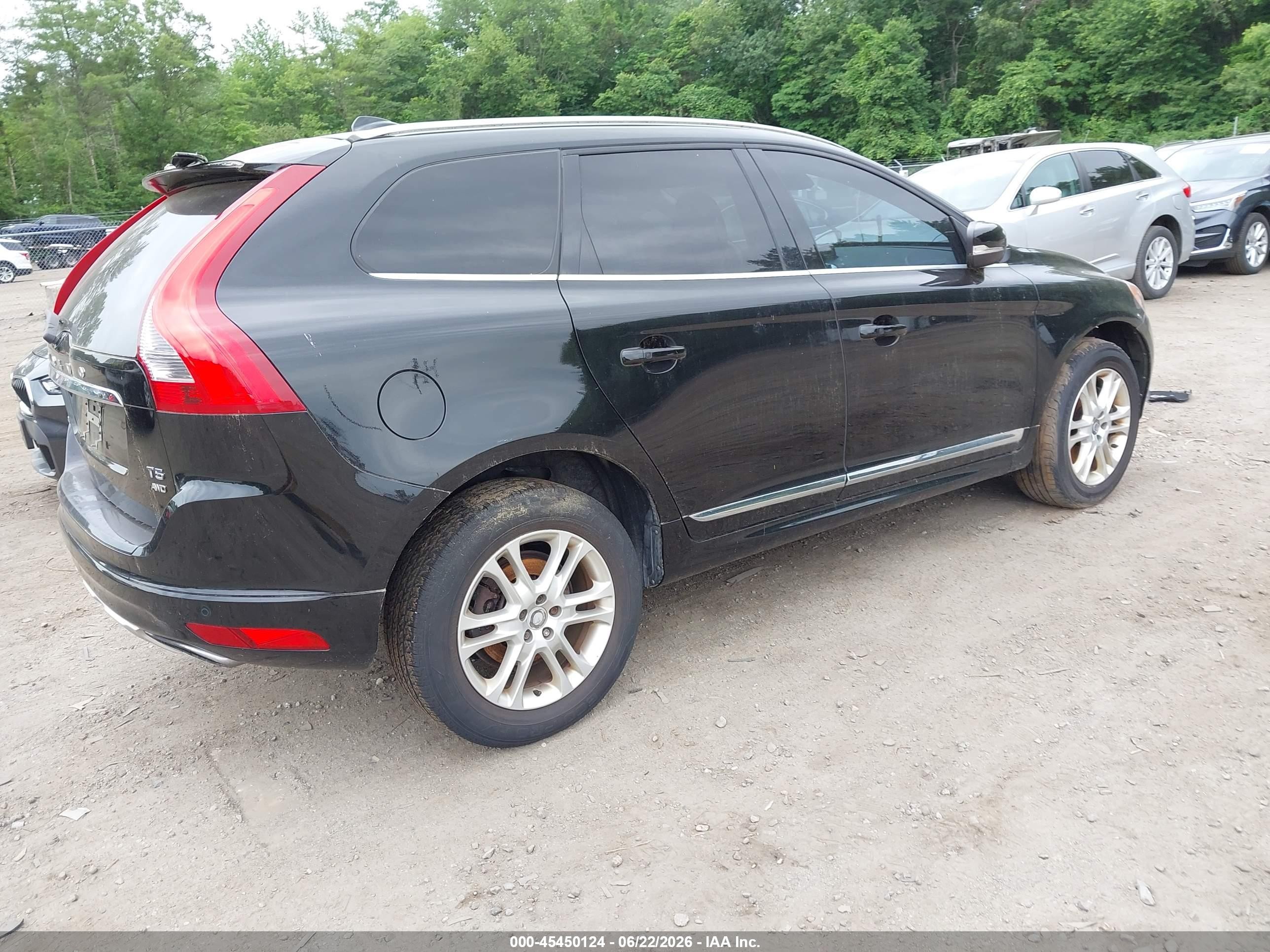 2015 Volvo Xc60 T5/t5 Premier Black vin: YV4612RK7F2757267