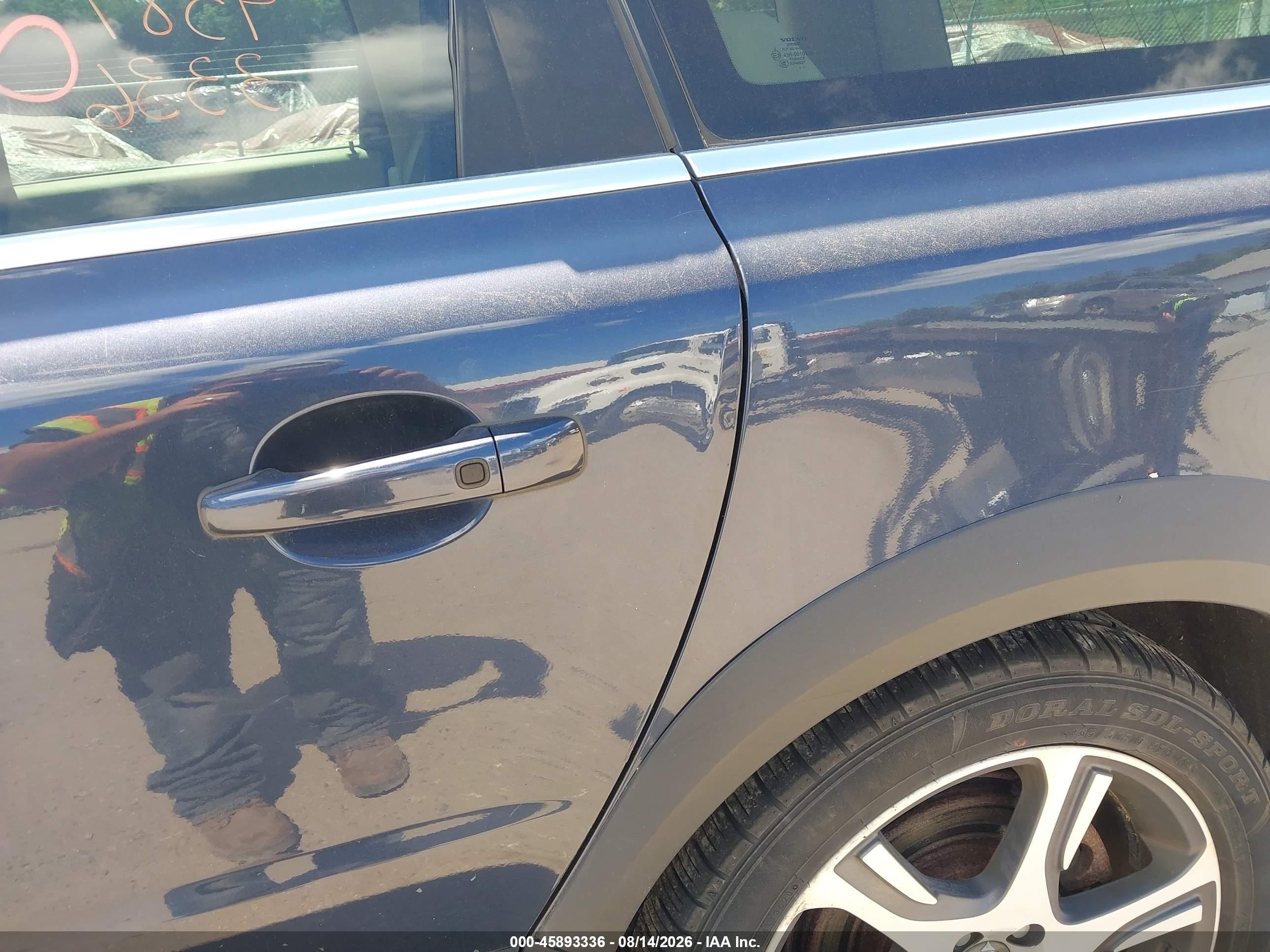 2012 Volvo Xc70 3.0l T6 Platinum Синий vin: YV4902BZ0C1127227