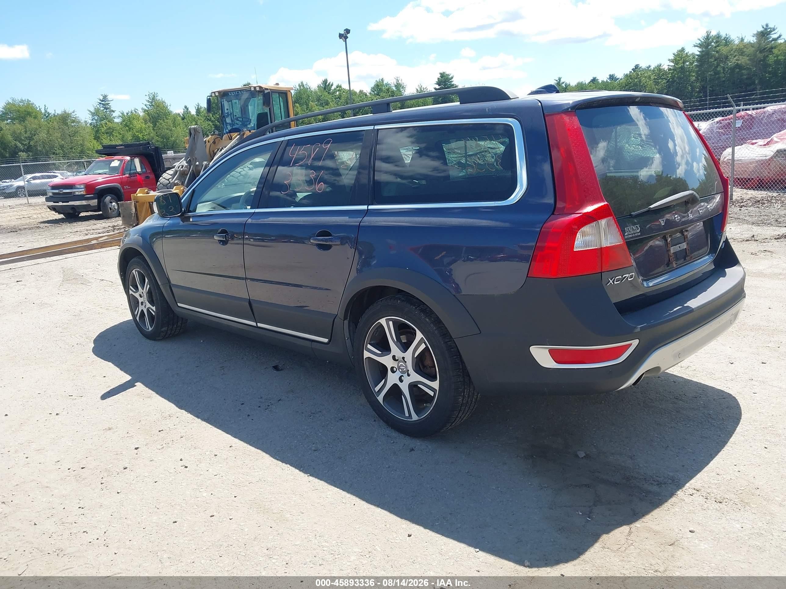 2012 Volvo Xc70 3.0l T6 Platinum Синий vin: YV4902BZ0C1127227