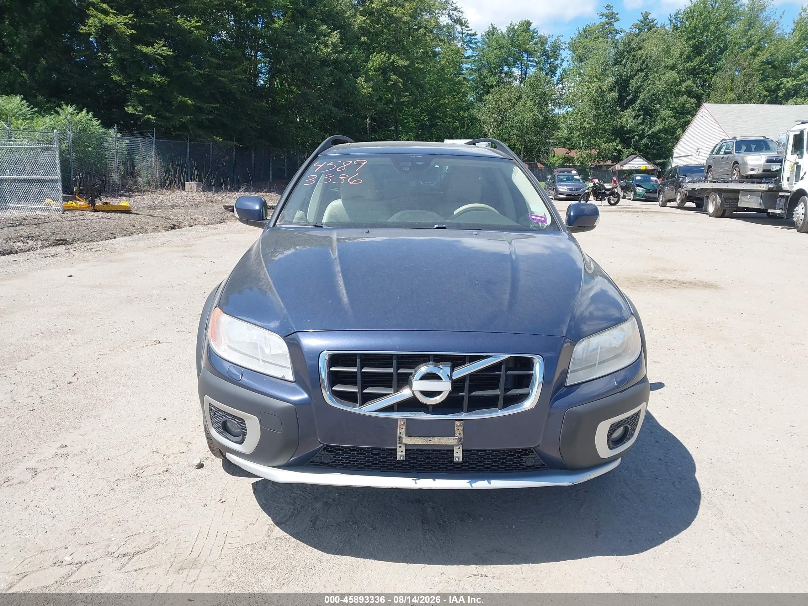 2012 Volvo Xc70 3.0l T6 Platinum Синий vin: YV4902BZ0C1127227