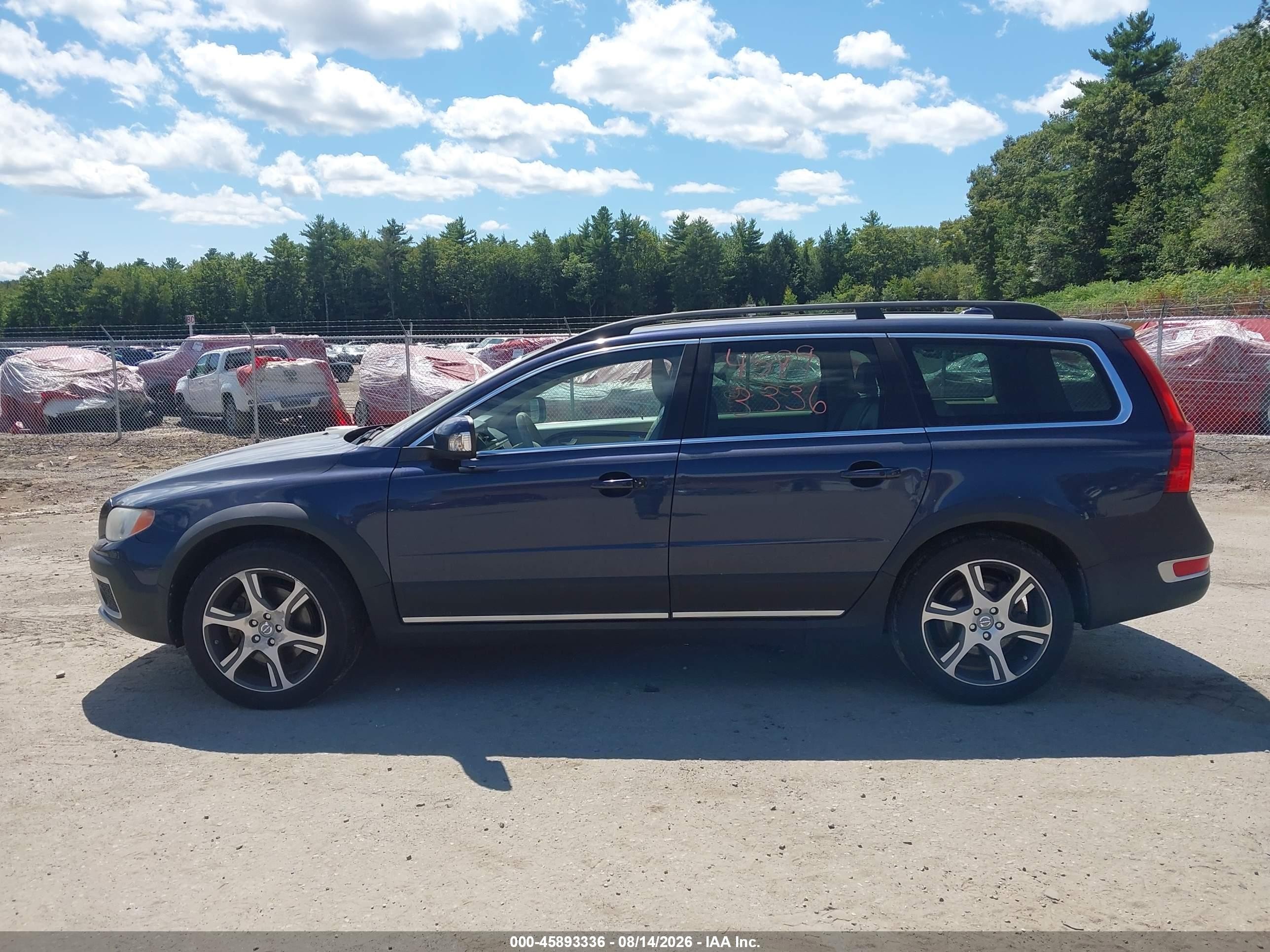 2012 Volvo Xc70 3.0l T6 Platinum Синий vin: YV4902BZ0C1127227