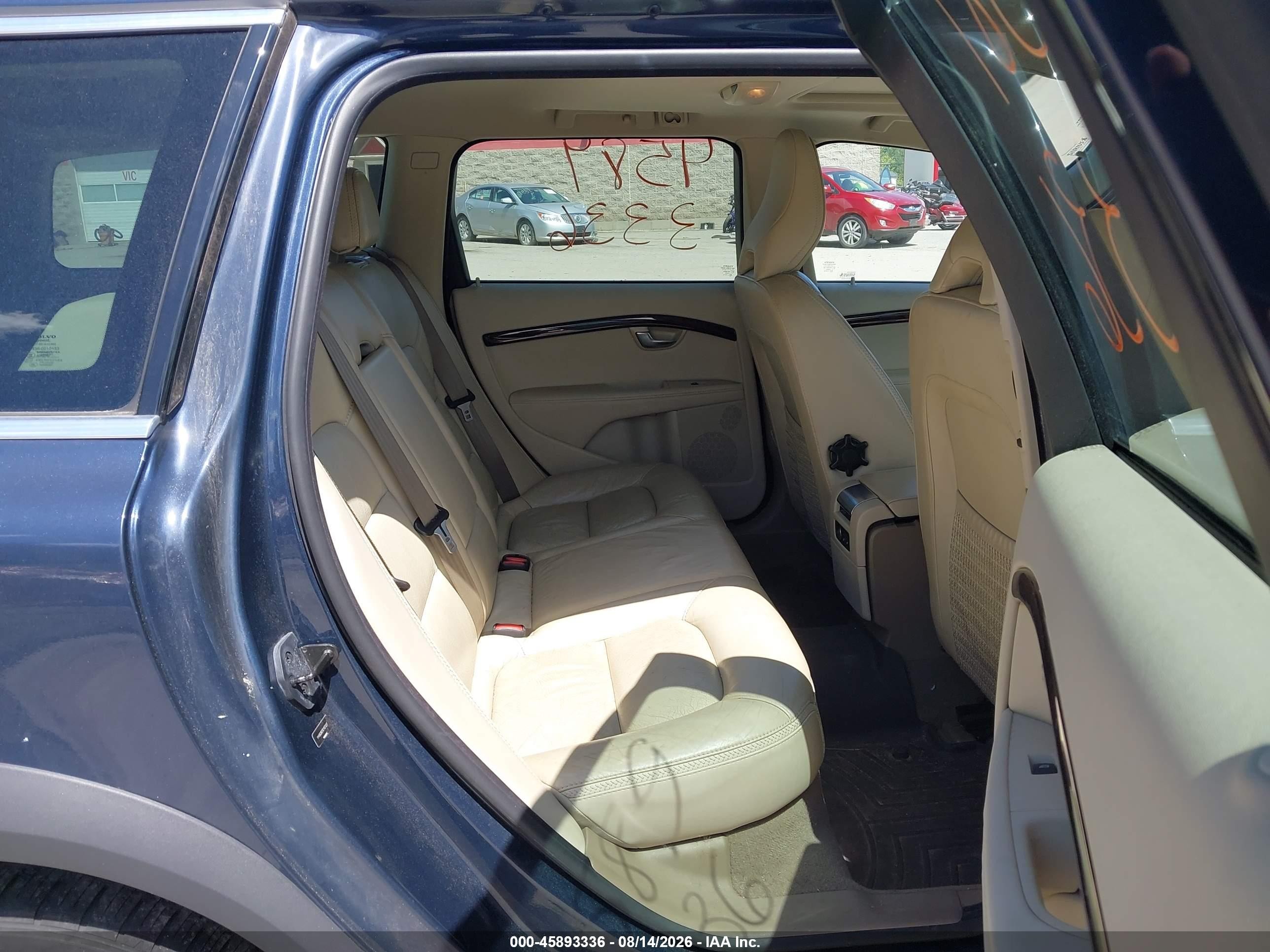 2012 Volvo Xc70 3.0l T6 Platinum Синий vin: YV4902BZ0C1127227