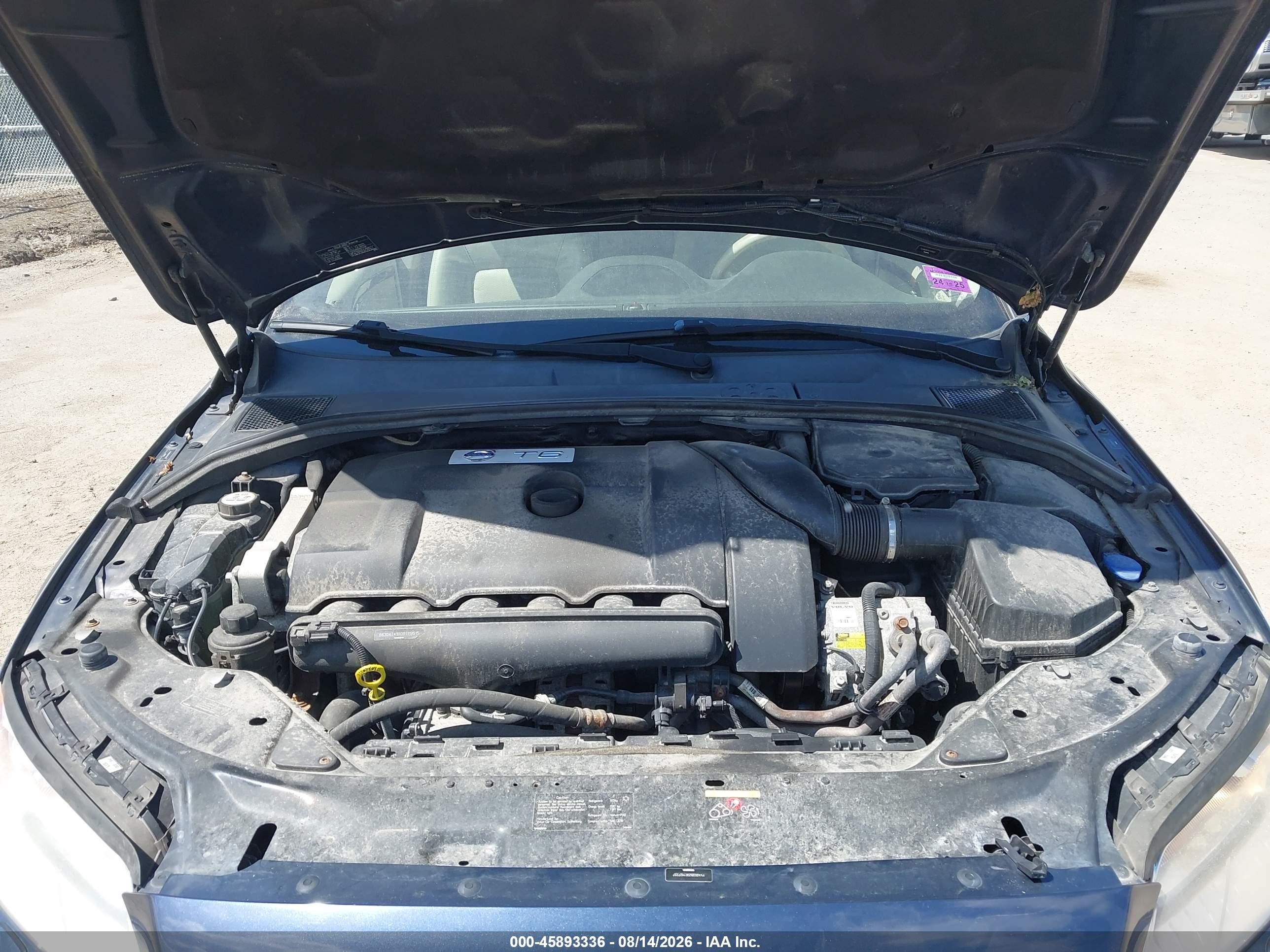 2012 Volvo Xc70 3.0l T6 Platinum Синий vin: YV4902BZ0C1127227