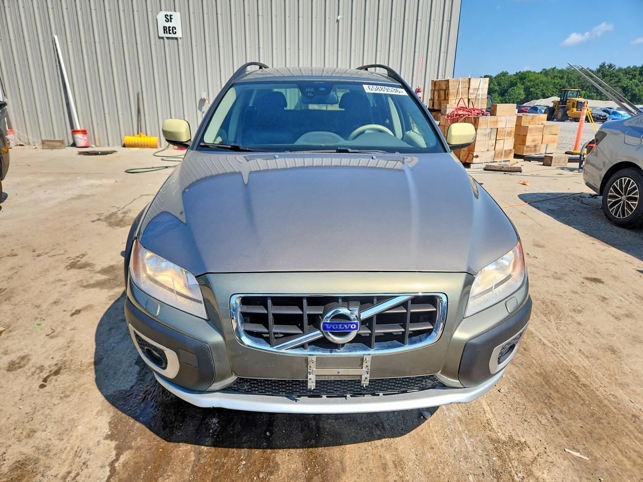 2012 Volvo Xc70 T6 Зеленый vin: YV4902BZ0C1132699