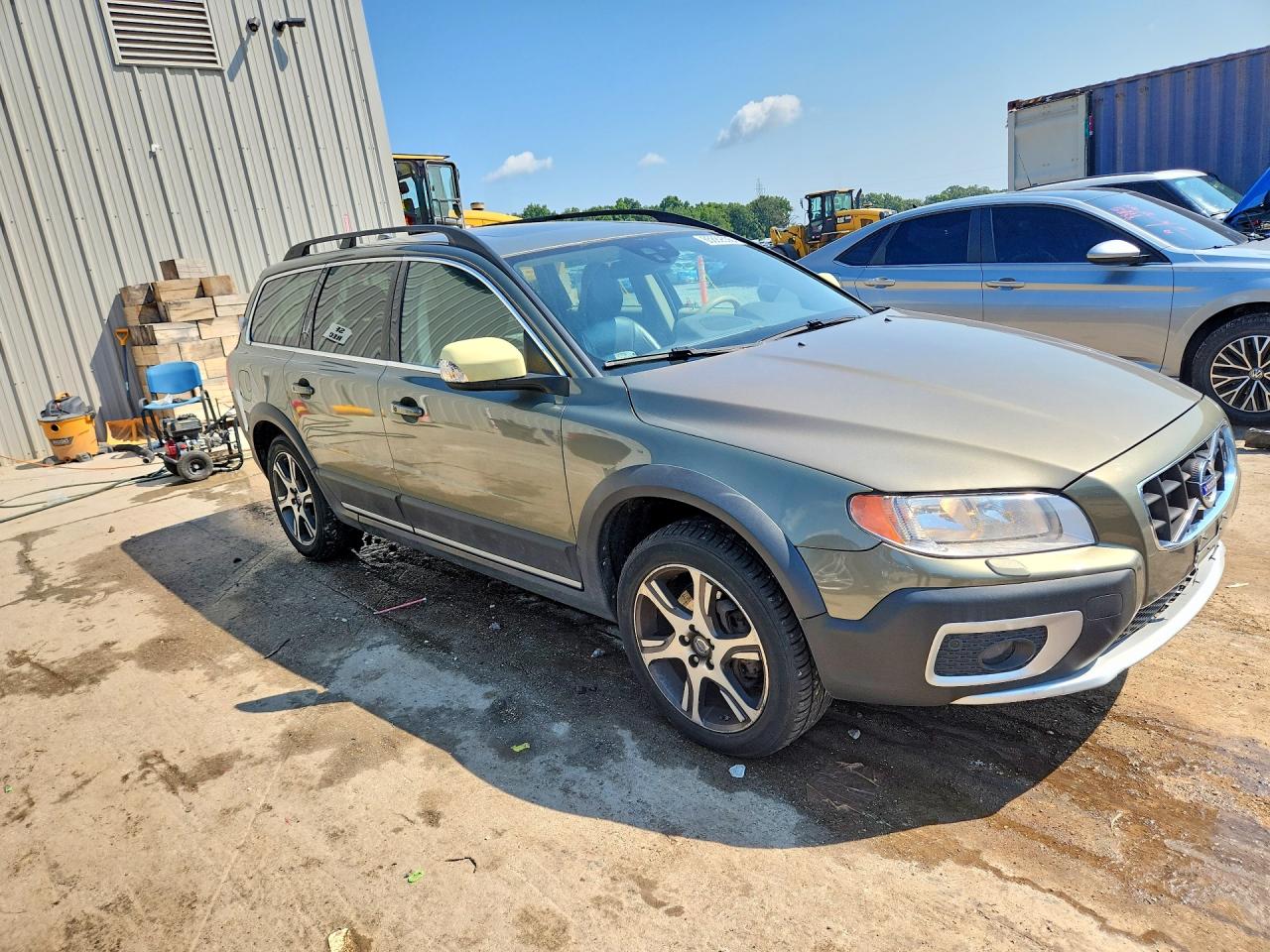 2012 Volvo Xc70 T6 Зеленый vin: YV4902BZ0C1132699