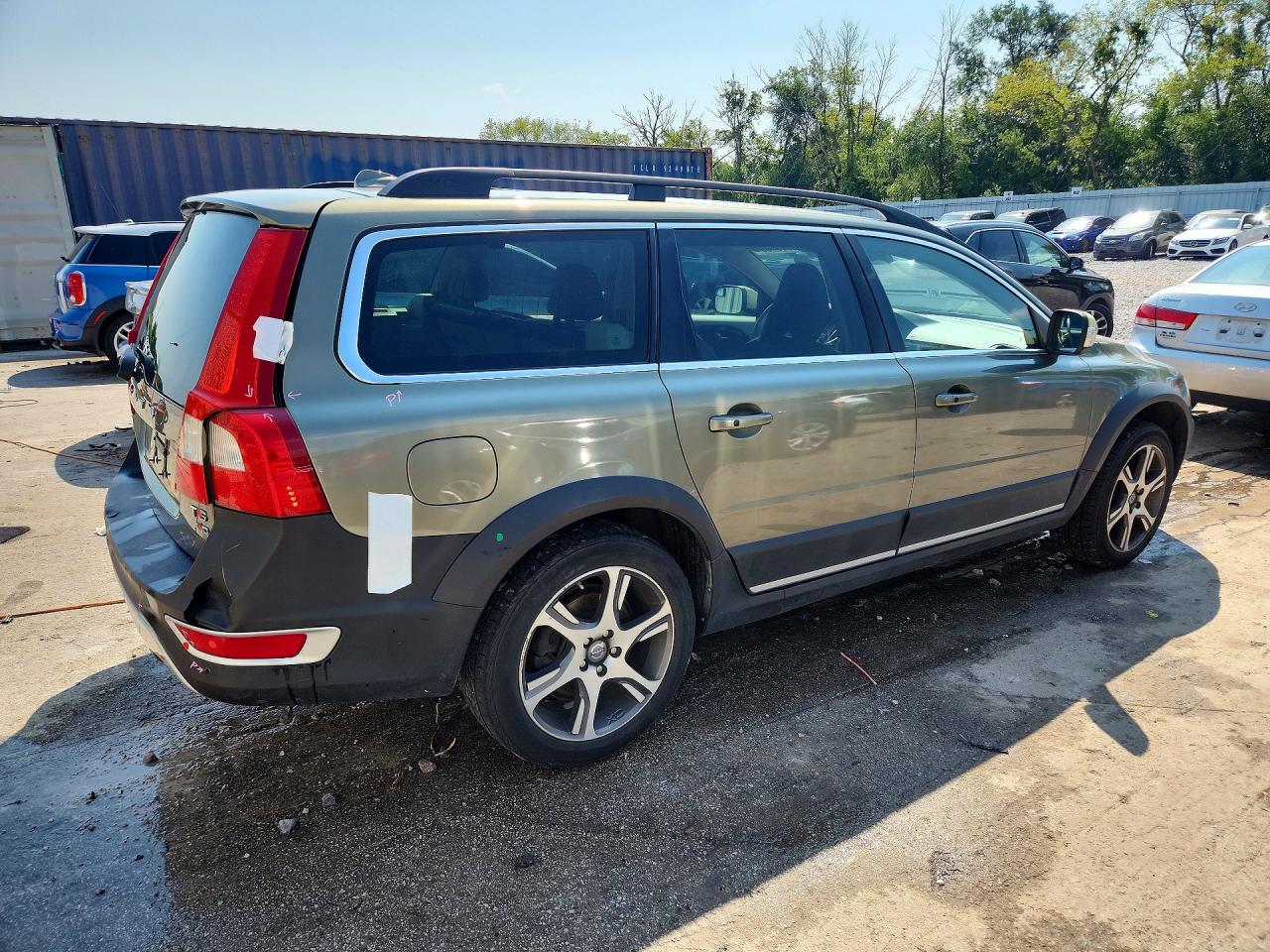 2012 Volvo Xc70 T6 Зеленый vin: YV4902BZ0C1132699