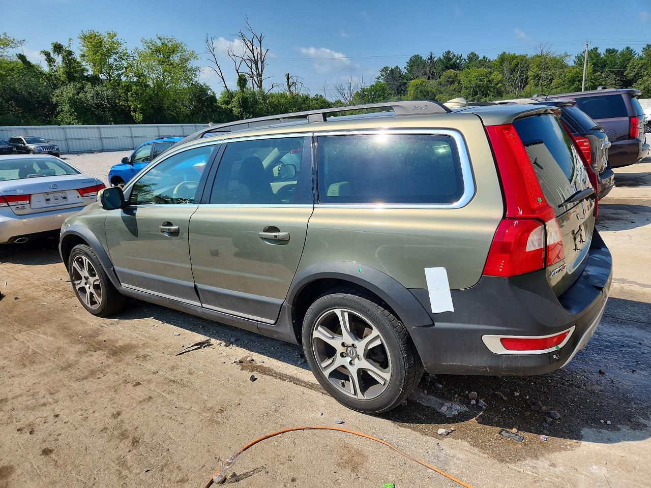 2012 Volvo Xc70 T6 Зеленый vin: YV4902BZ0C1132699