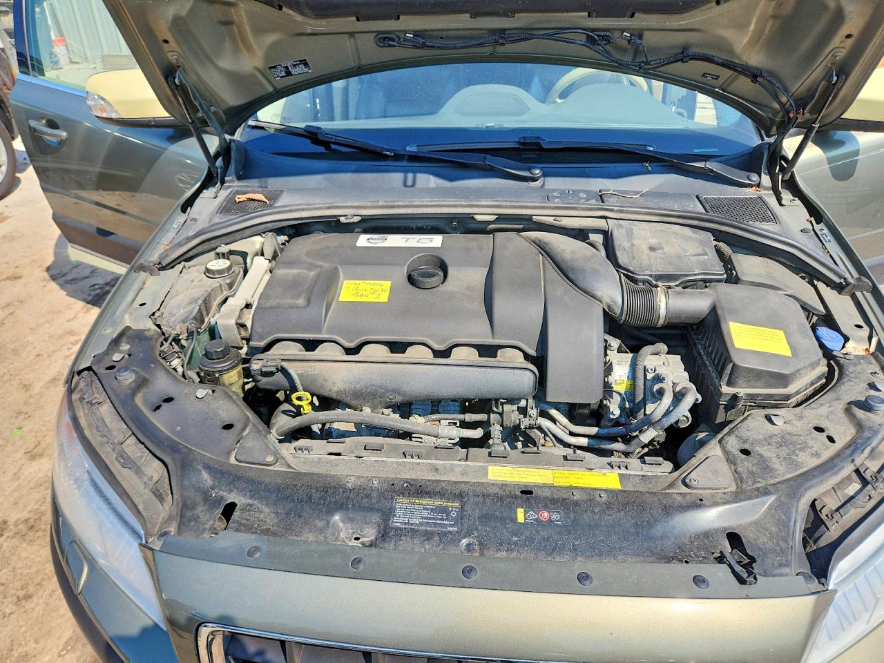 2012 Volvo Xc70 T6 Зеленый vin: YV4902BZ0C1132699