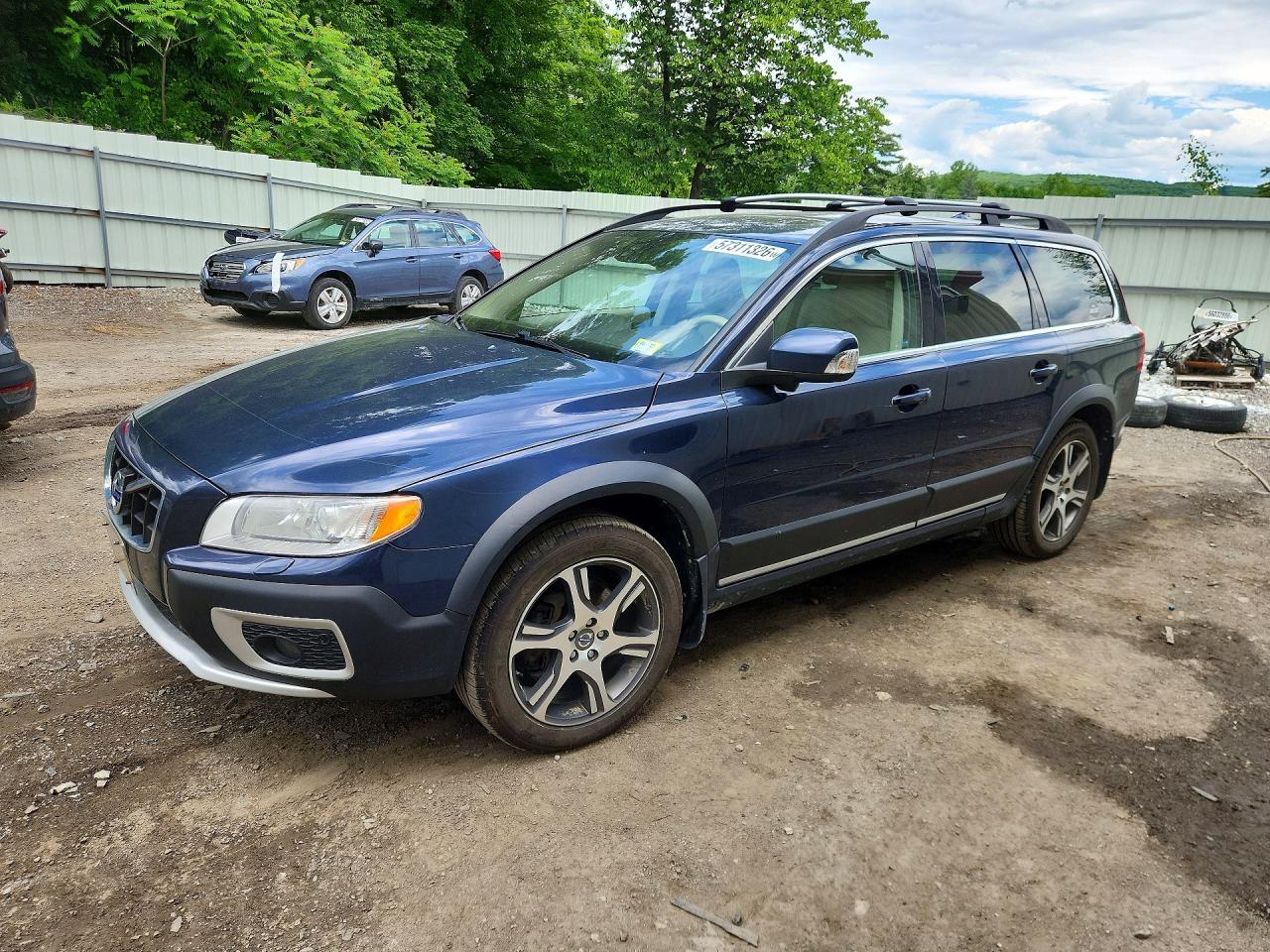 2013 Volvo Xc70 T6 Blue vin: YV4902BZ0D1162884
