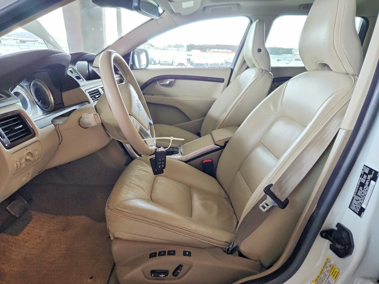 2013 Volvo Xc70 T6 White vin: YV4902BZ0D1163114