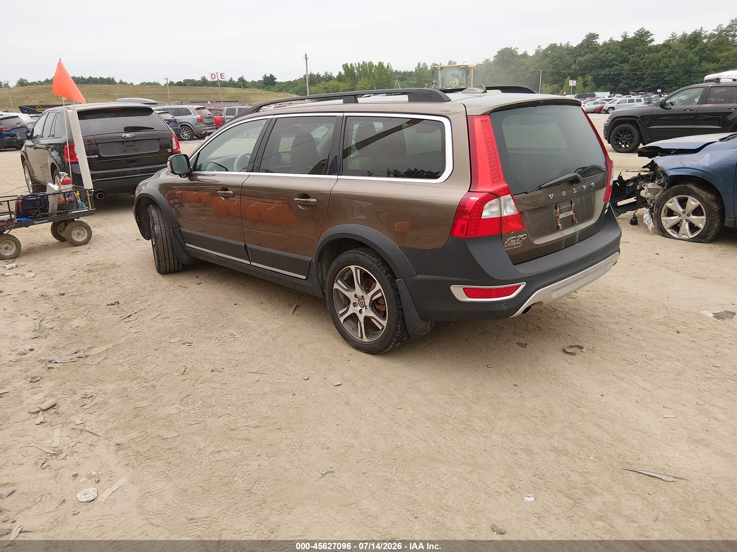 2012 Volvo Xc70 T6/t6 Platinum/t6 Premier Plus Brown vin: YV4902BZ1C1138740