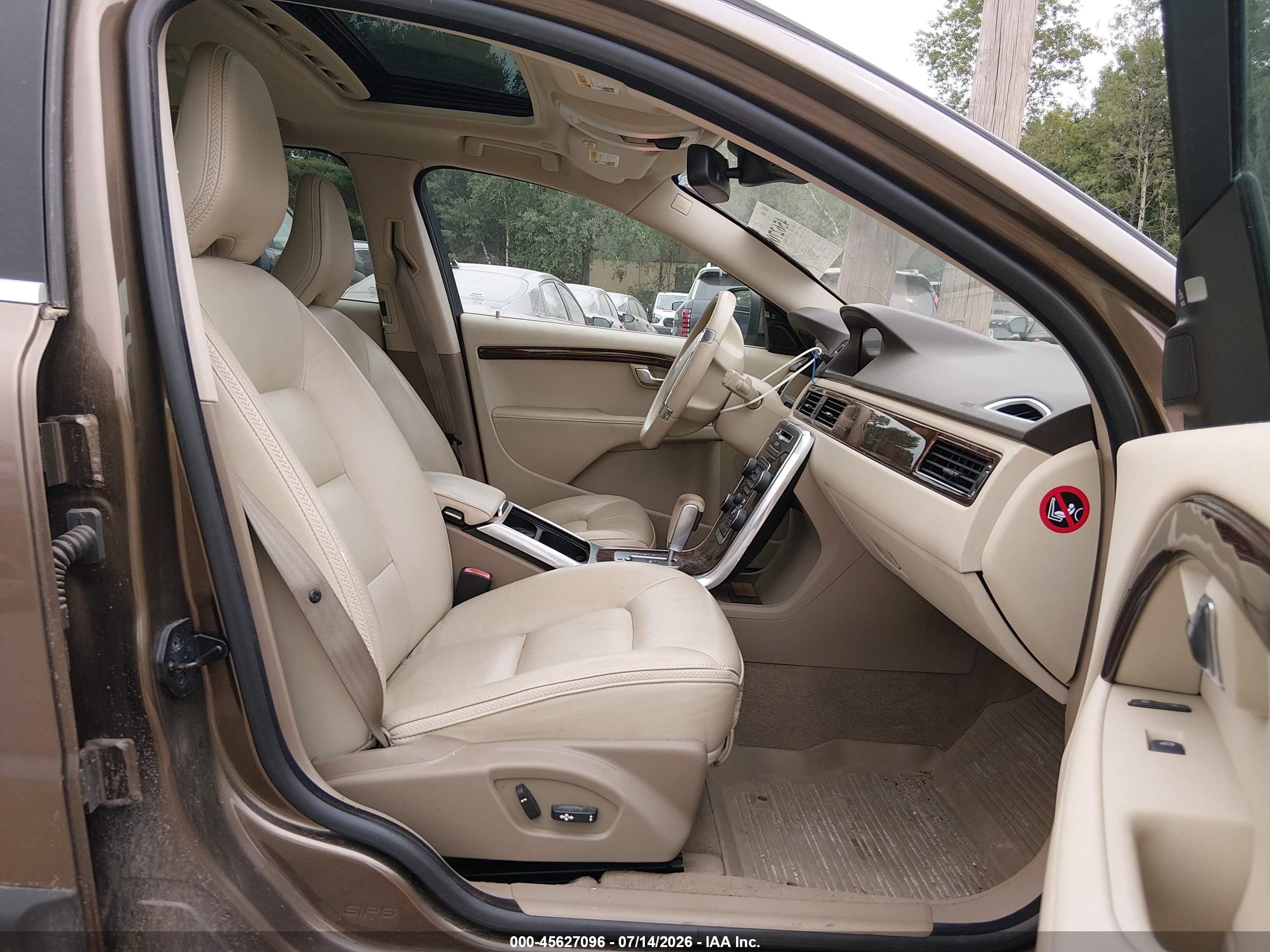 2012 Volvo Xc70 T6/t6 Platinum/t6 Premier Plus Brown vin: YV4902BZ1C1138740