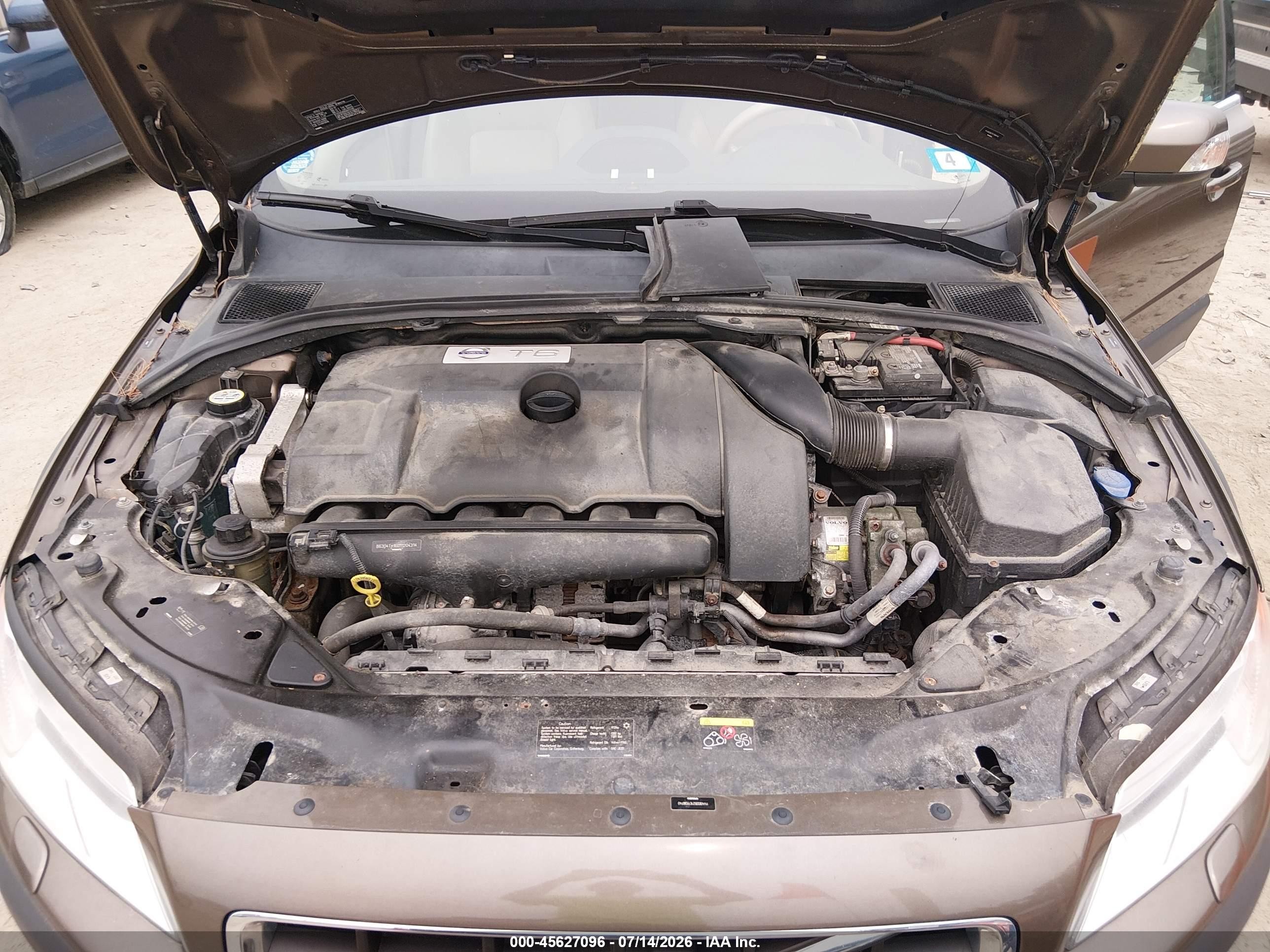 2012 Volvo Xc70 T6/t6 Platinum/t6 Premier Plus Brown vin: YV4902BZ1C1138740