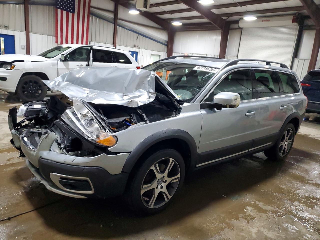 2013 Volvo Xc70 T6 Silver vin: YV4902BZ1D1163641