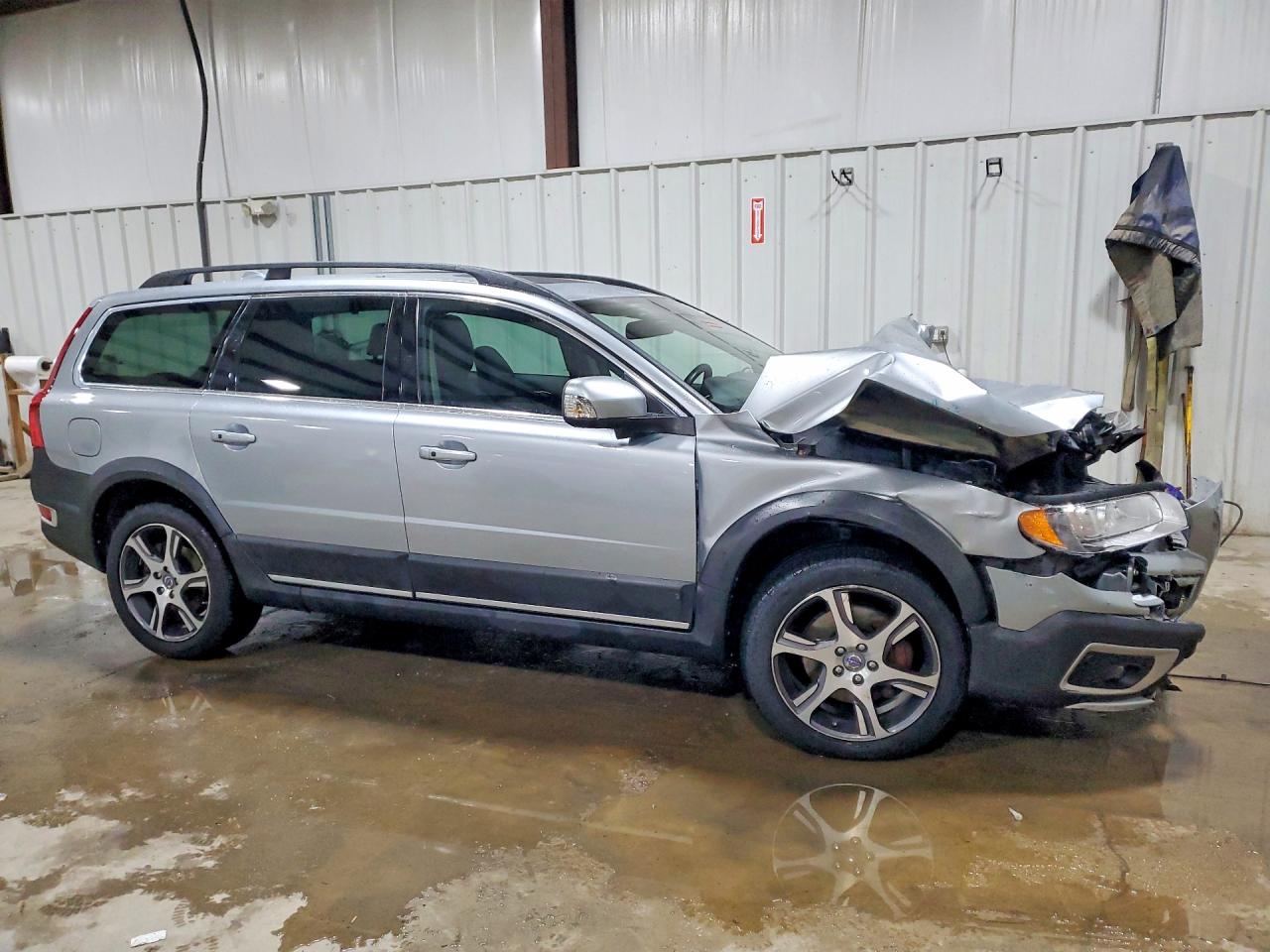 2013 Volvo Xc70 T6 Silver vin: YV4902BZ1D1163641