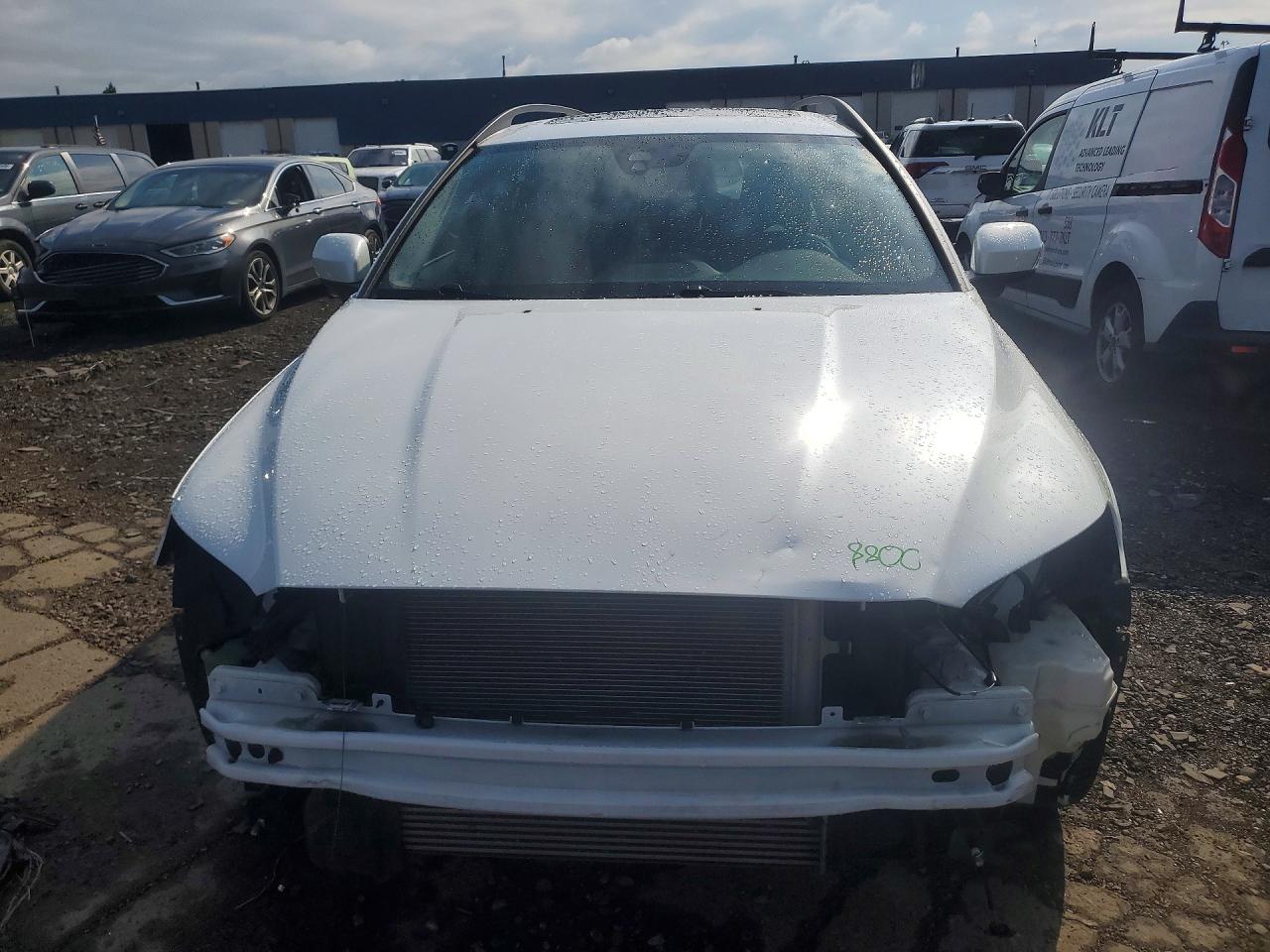 2014 Volvo Xc70 T6 White vin: YV4902BZ1E1186998