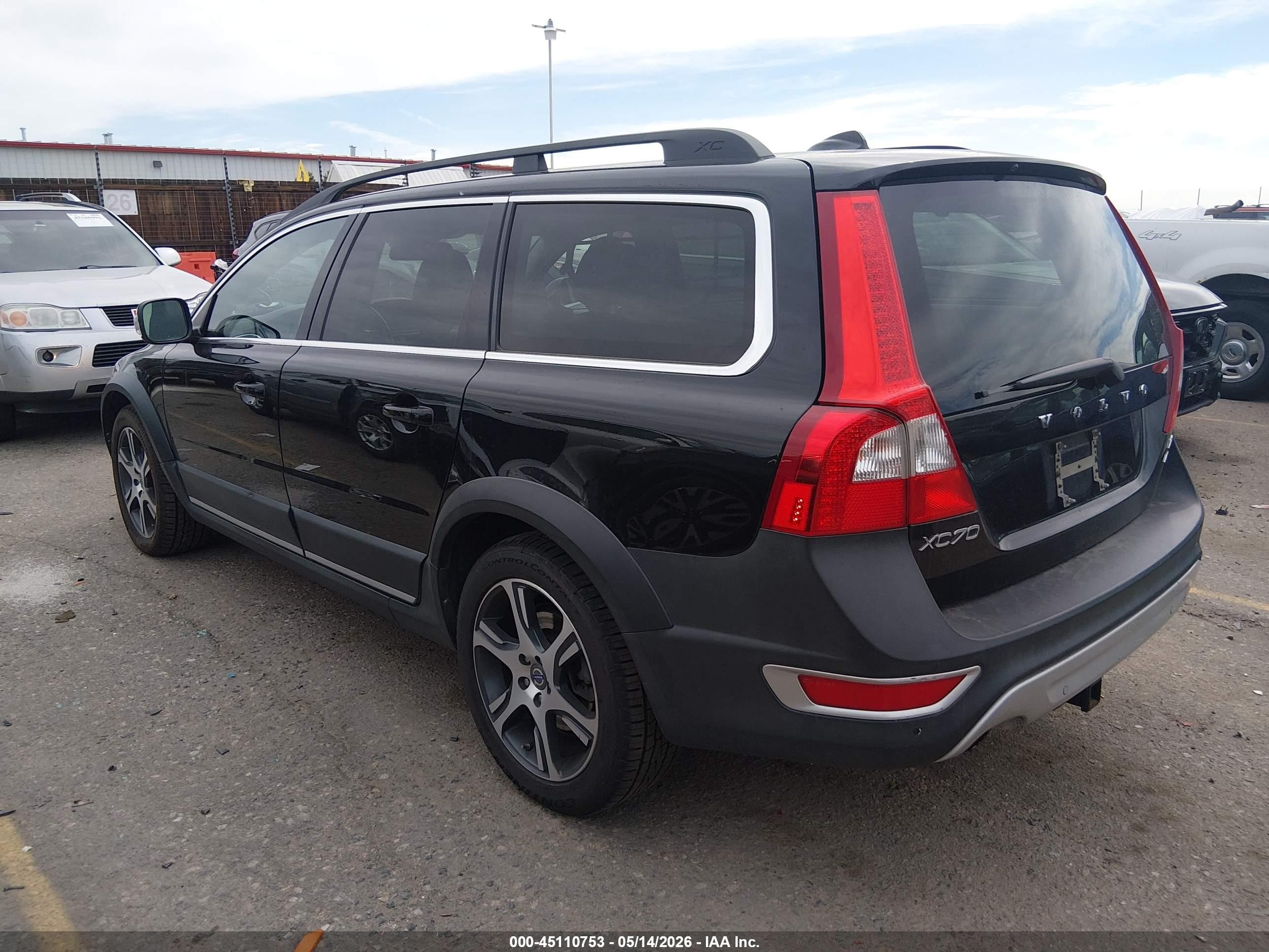 2012 Volvo Xc70 T6 Premier Plus Black vin: YV4902BZ3C1126072
