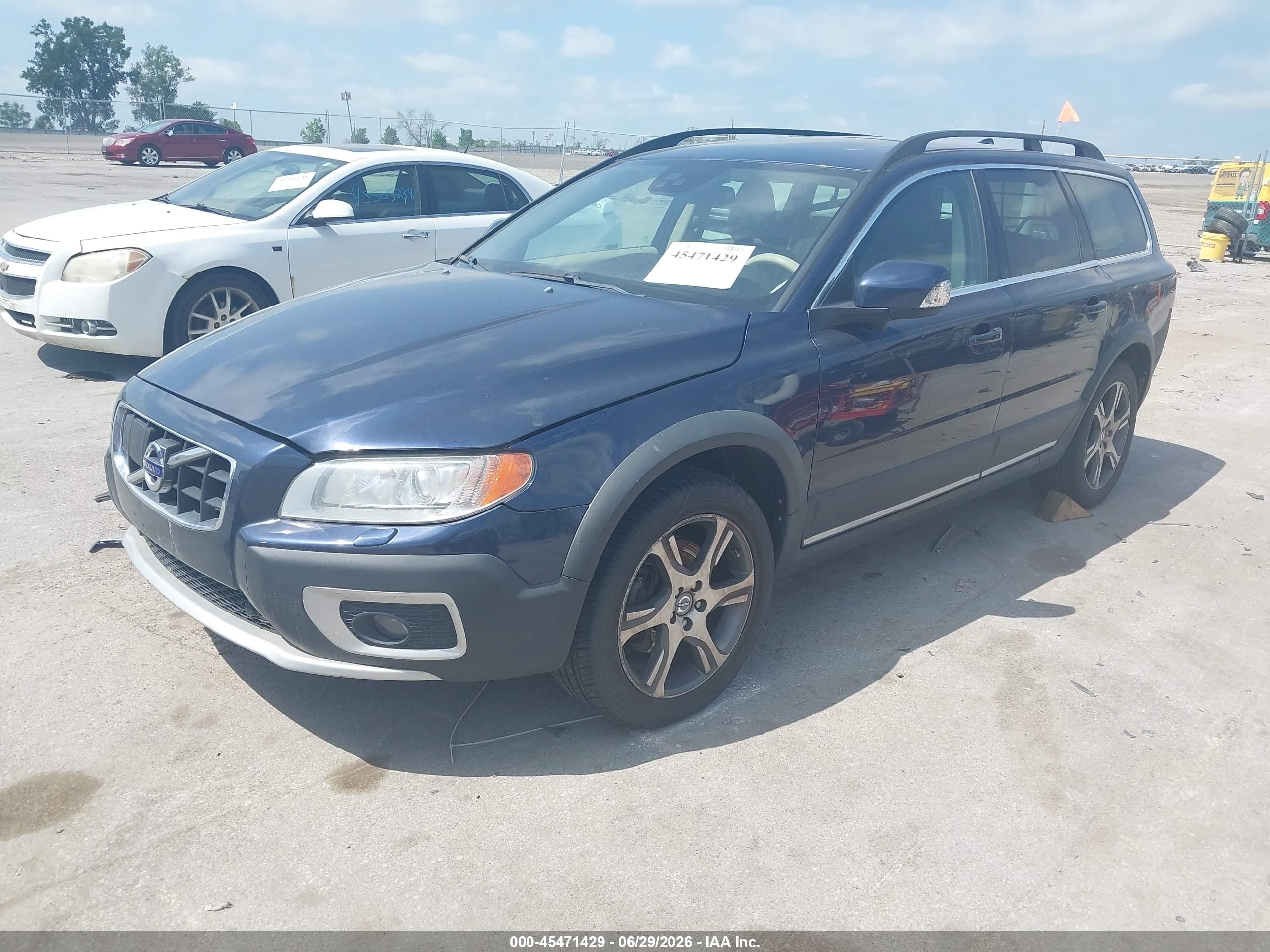 2013 Volvo Xc70 T6 Platinum Blue vin: YV4902BZ3D1164239