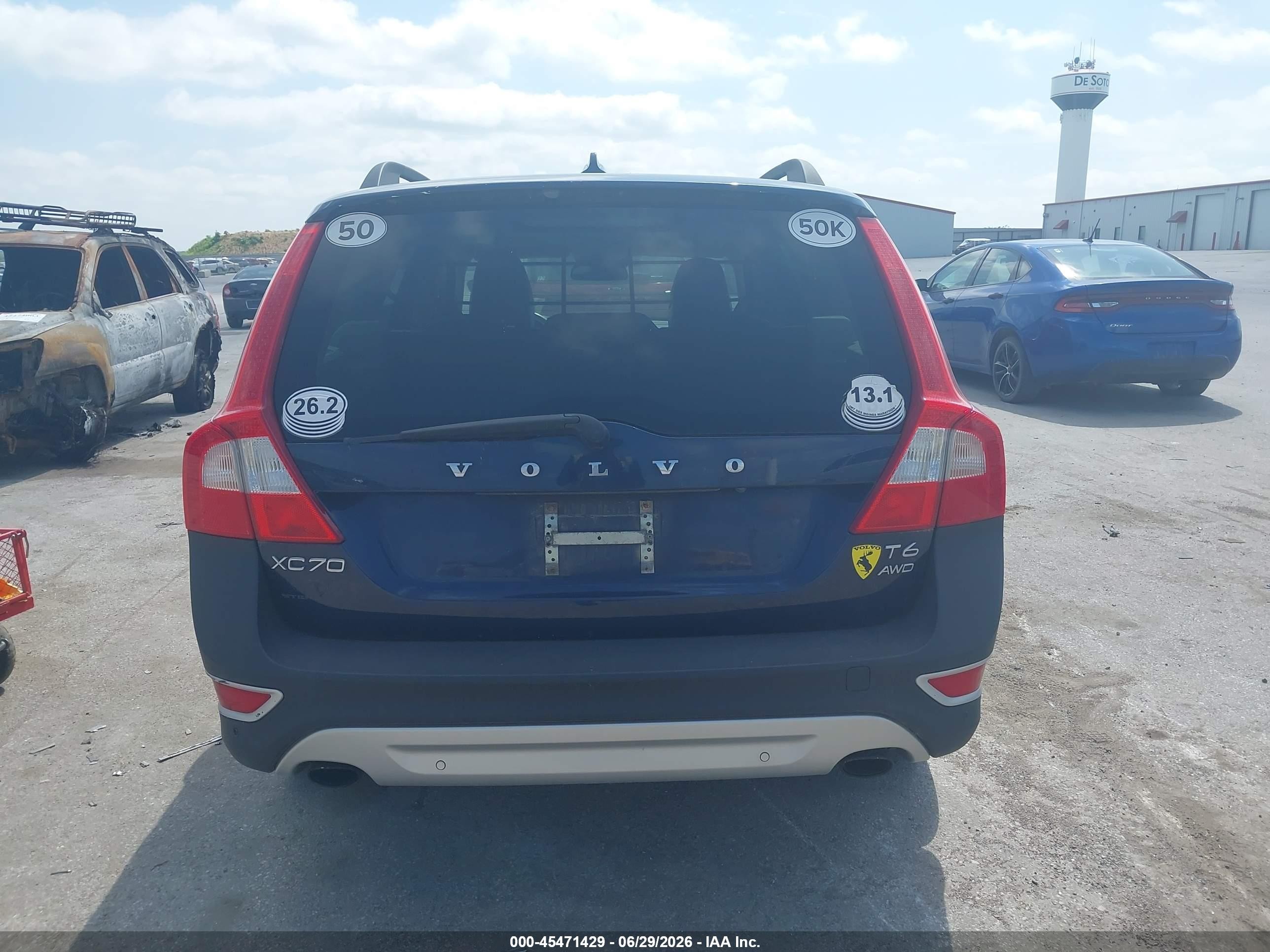 2013 Volvo Xc70 T6 Platinum Blue vin: YV4902BZ3D1164239