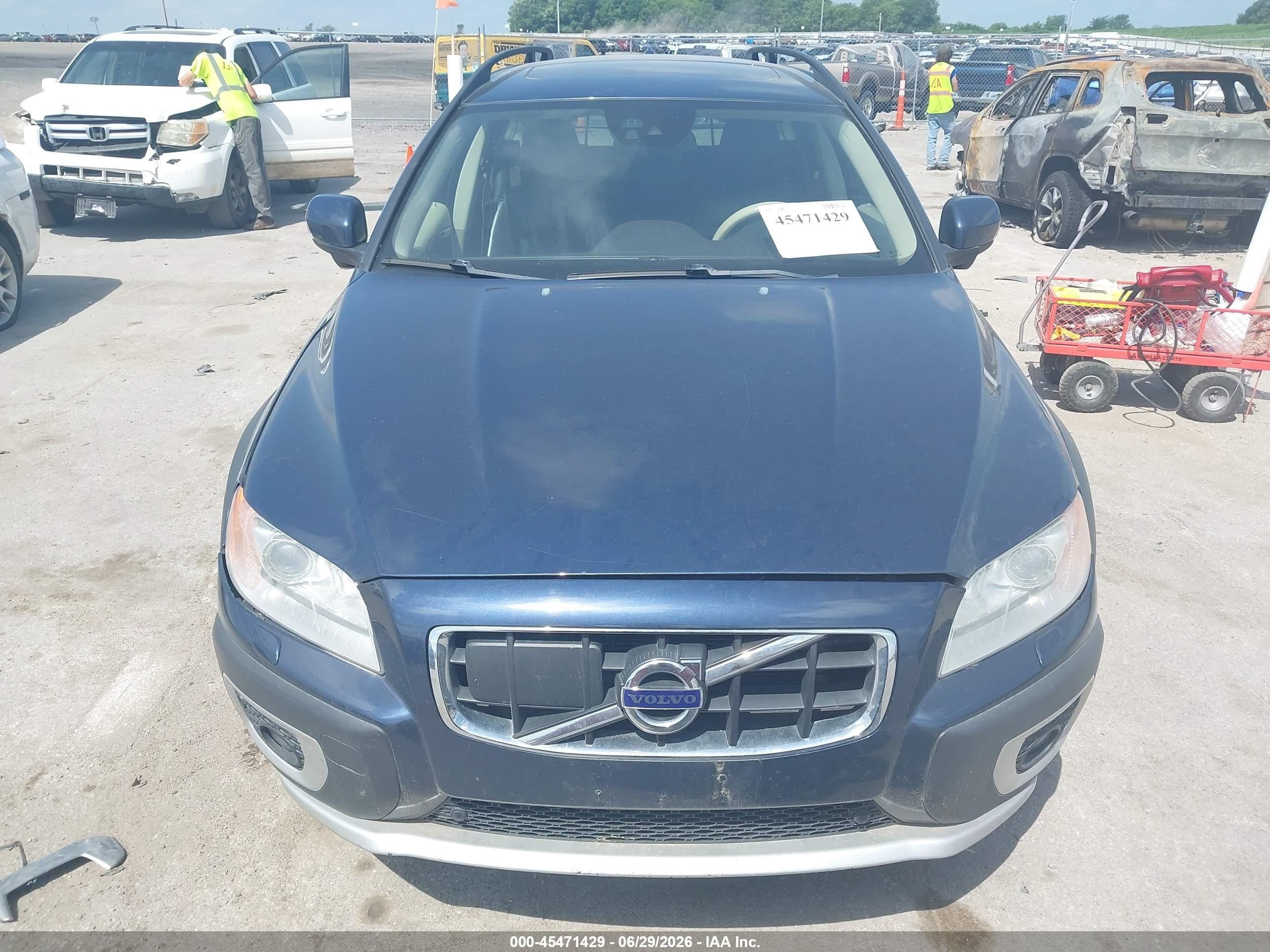 2013 Volvo Xc70 T6 Platinum Blue vin: YV4902BZ3D1164239
