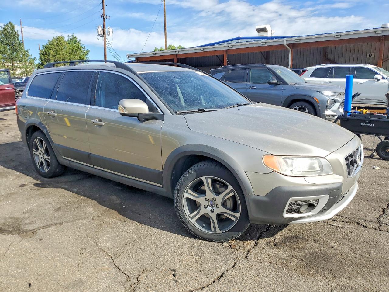 2011 Volvo Xc70 T6 Silver vin: YV4902BZ5B1099066