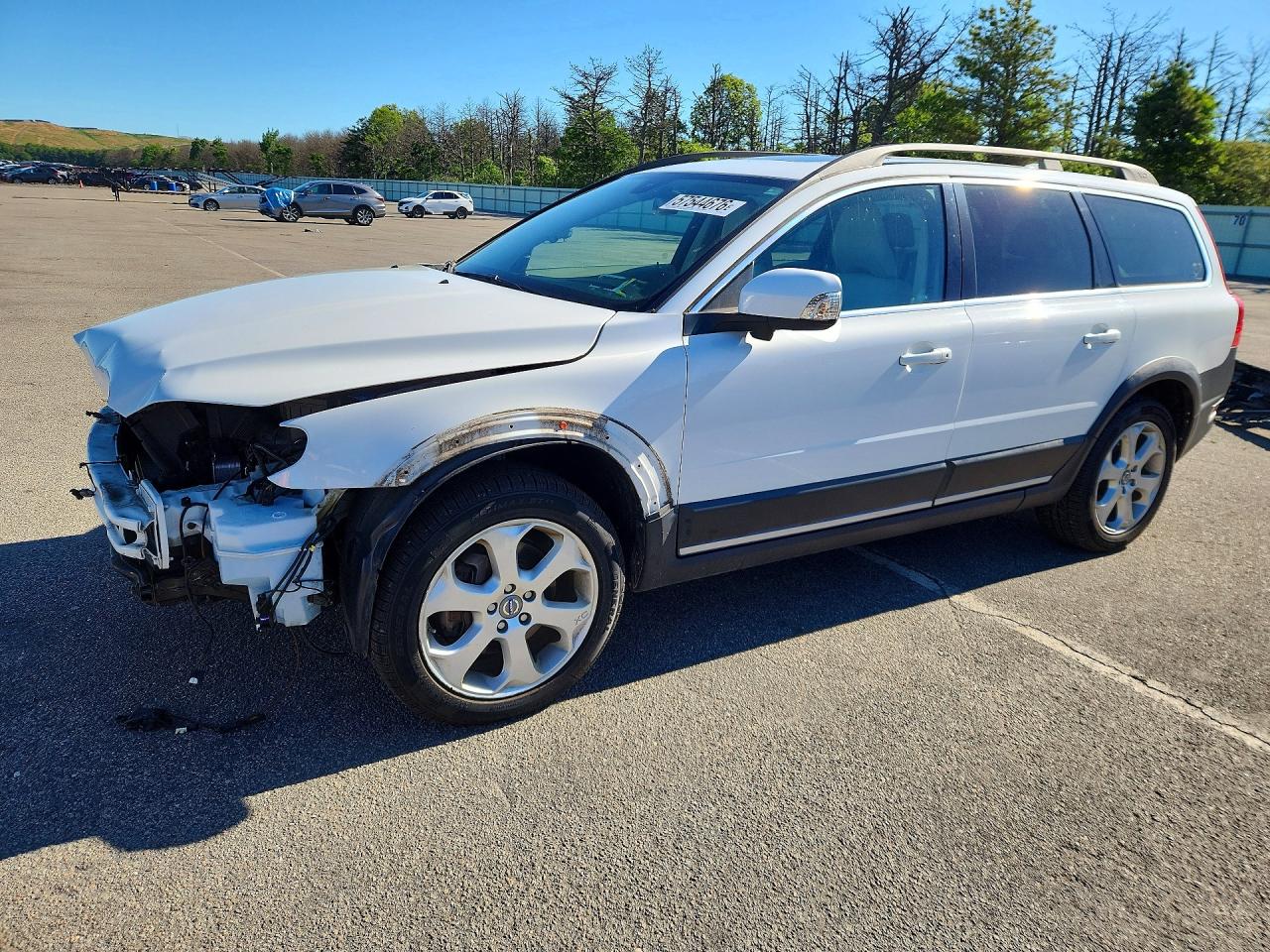 2011 Volvo Xc70 T6 White vin: YV4902BZ5B1115153