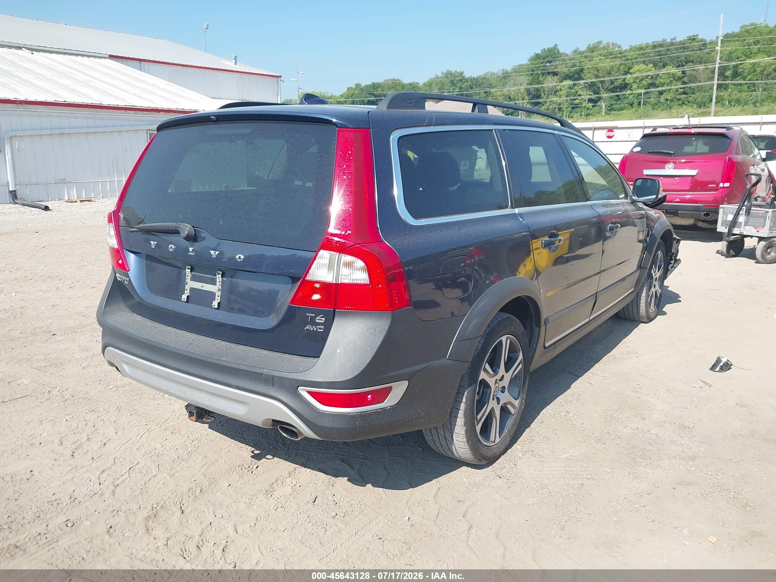 2013 Volvo Xc70 T6 Blue vin: YV4902BZ5D1169202